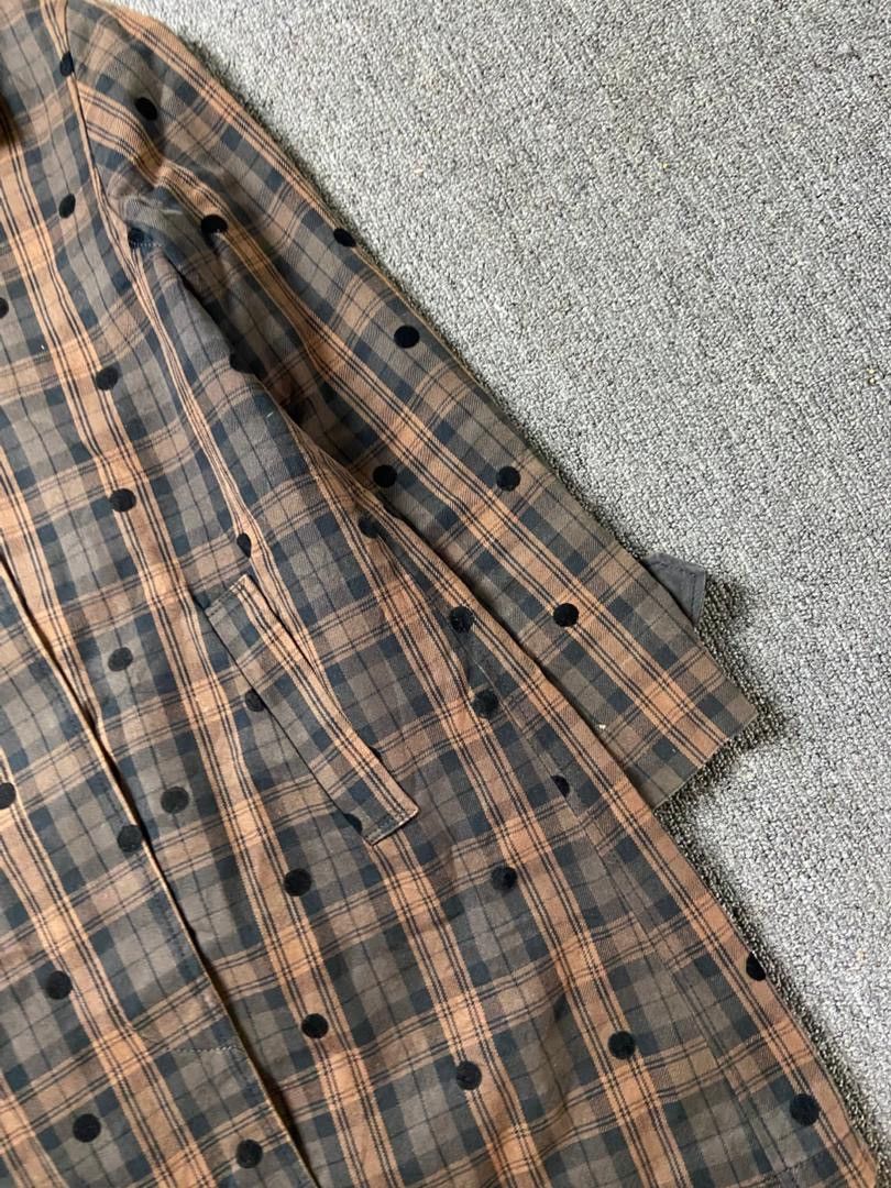 SHIPS SHIPS Japanese Brand Checkered Dot Jacket (199) Size US XXS / EU 40 - 7 Thumbnail