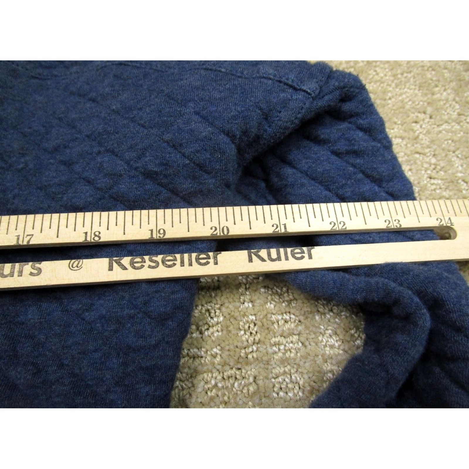 Patagonia Patagonia Hoodie Women Medium Blue Quilted Full Zip Logo Outdoor Cotton Size M / US 6-8 / IT 42-44 - 5 Thumbnail