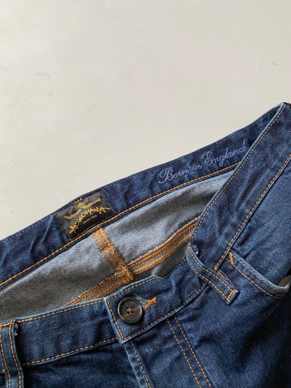 Vivienne Westwood Rare Vivienne Westwood big logo vintage demin jeans pants Size US 36 / EU 52 - 7 Thumbnail