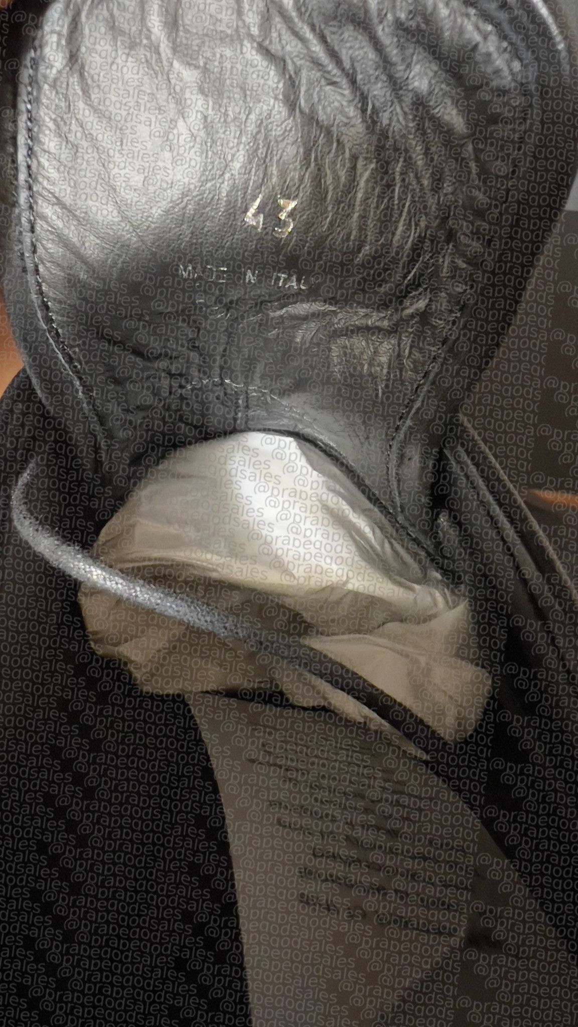 424 424 Black Leather Derbys Size US 10 / EU 43 - 7 Thumbnail