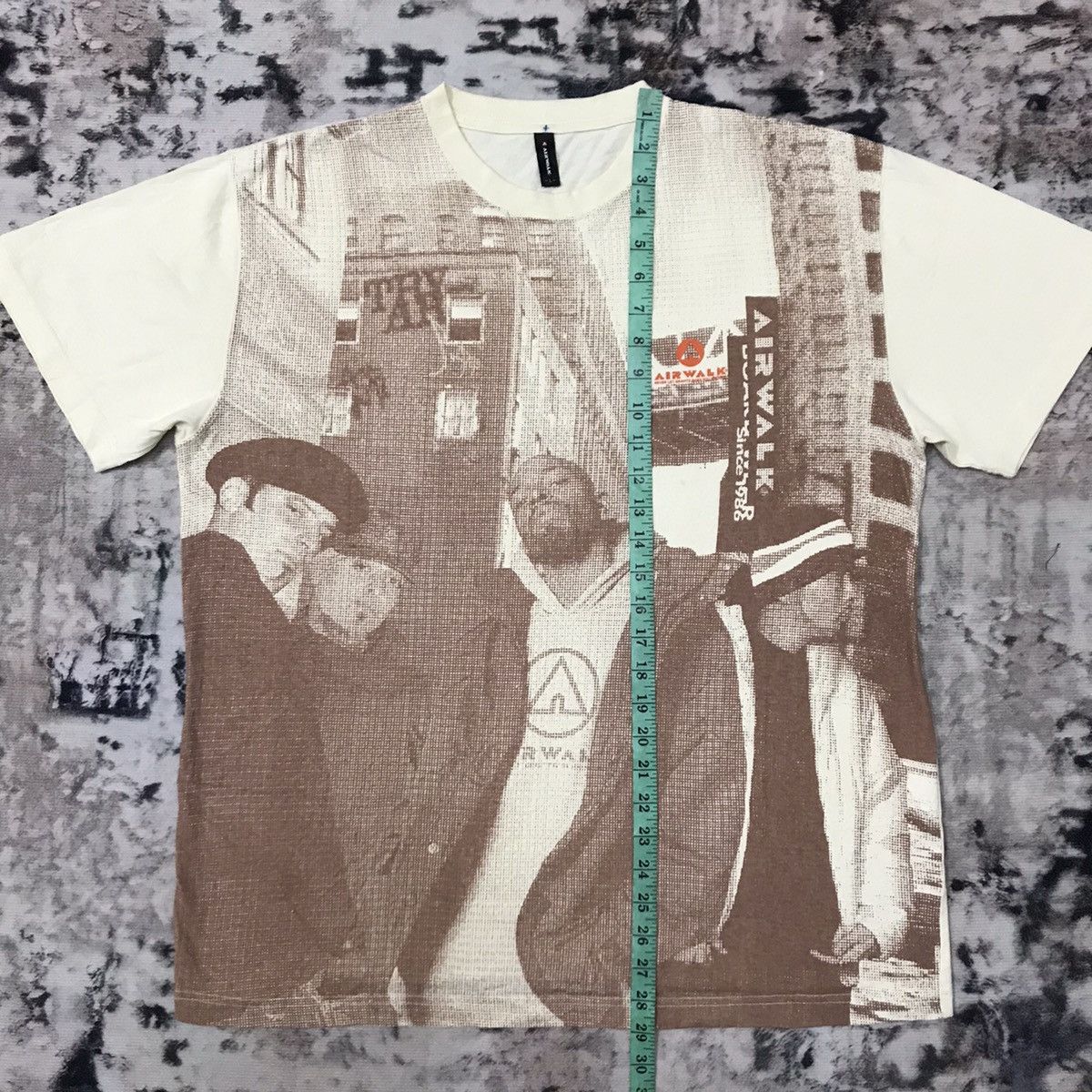 Airwalk Vintage Airwalk X Raptees Fullrpint Tshirt Size US L / EU 52-54 / 3 - 10 Thumbnail
