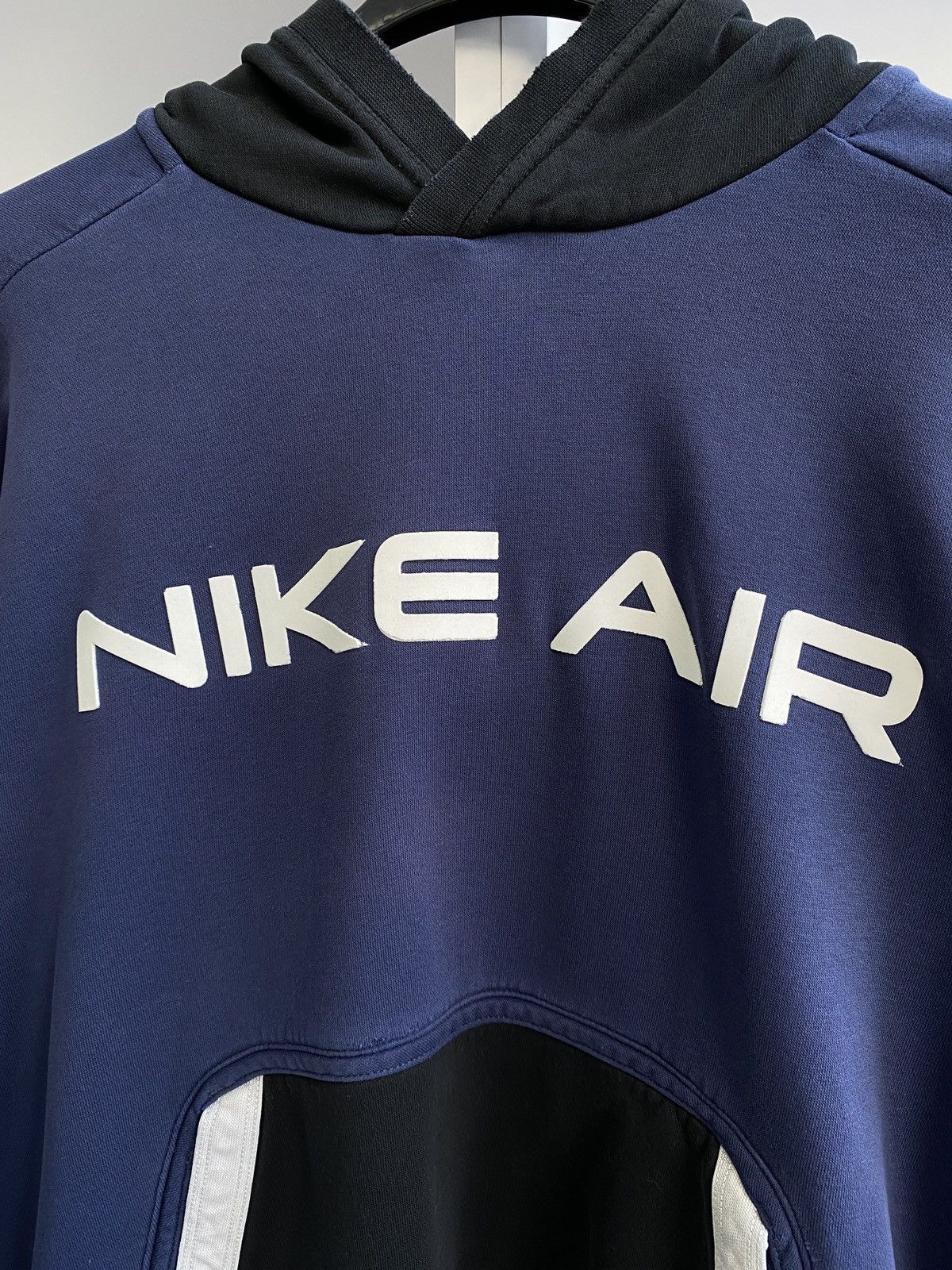 Nike × Vintage Vintage Nike Air Hoodie Size US XL / EU 56 / 4 - 4 Thumbnail