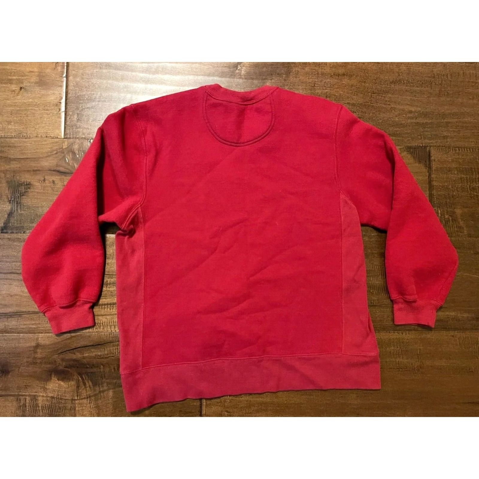 Reebok VINTAGE Reebok Red Chest Logo Pullover Crewneck Sweatshirt Men Small S Size US S / EU 44-46 / 1 - 3 Thumbnail
