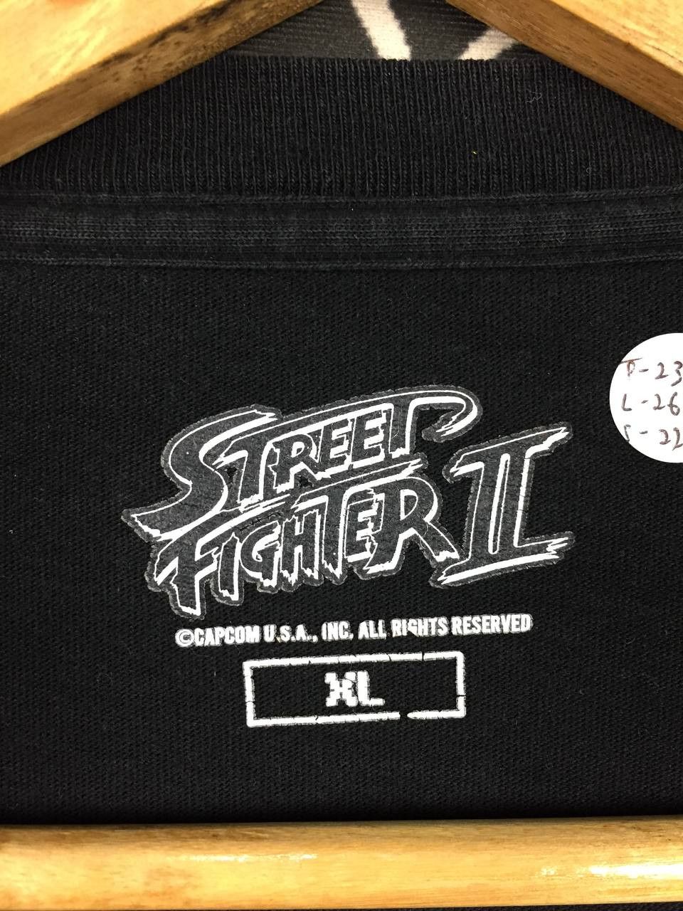 GU GU X Capcom Street Fighter II:The World Warrior Tee Size XL Size US XL / EU 56 / 4 - 7 Thumbnail