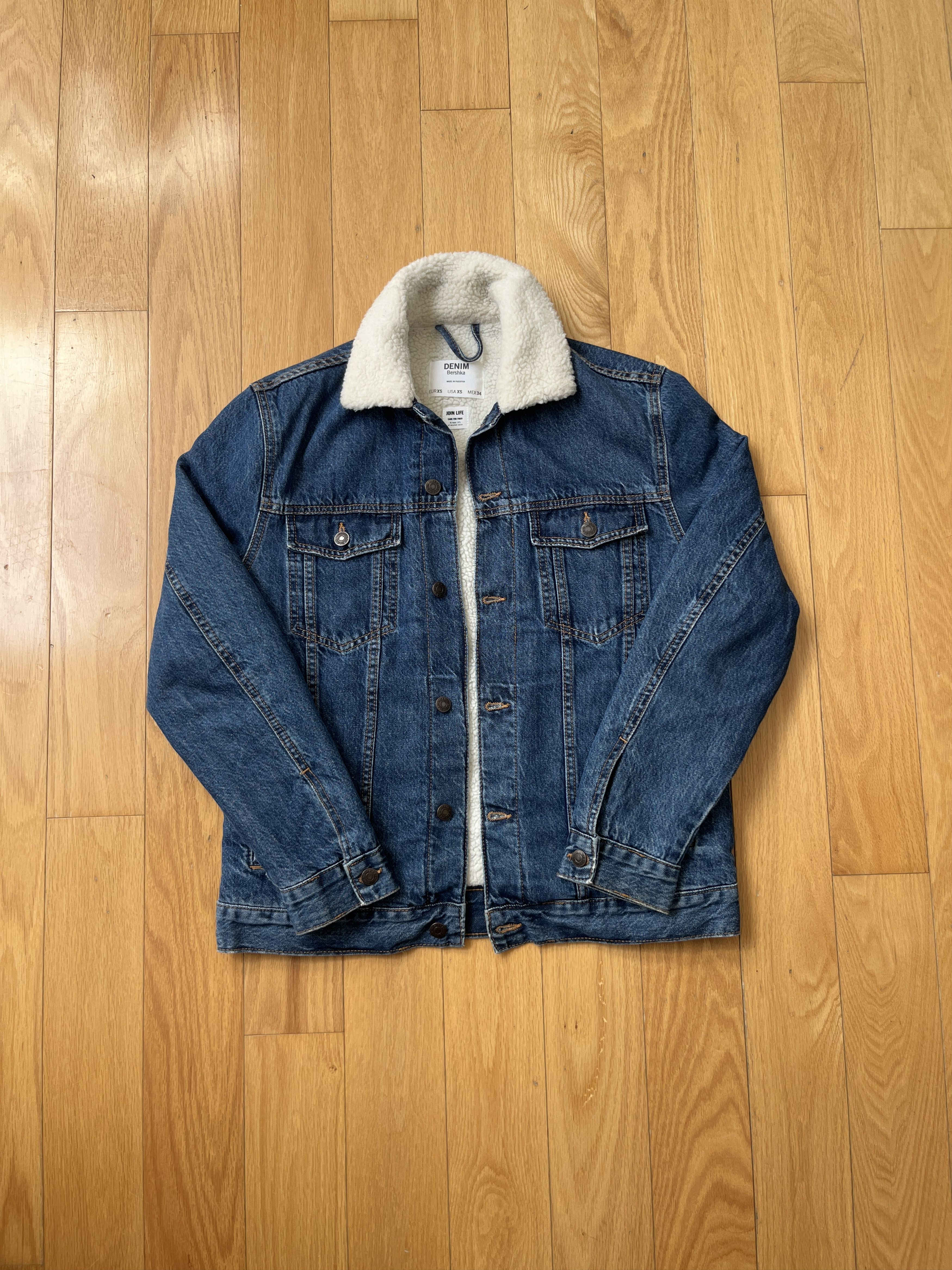Bershka Bershka Denim Jacket XS Size US XS / EU 42 / 0 - 1 Thumbnail