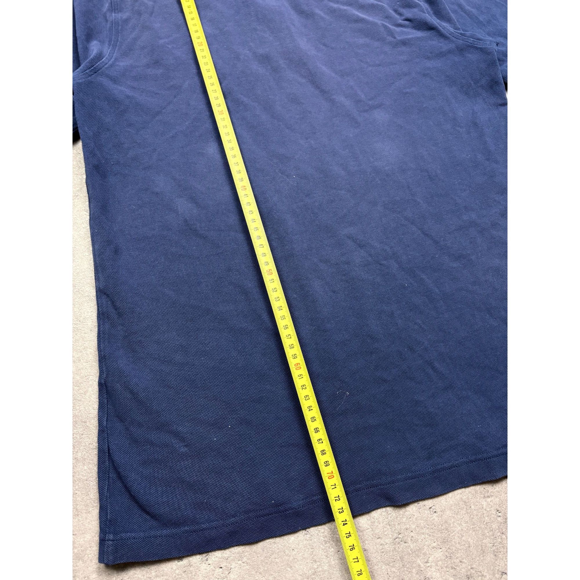 Burberry Burberry London Navy Blue Polo Shirt With Embroidered Knight Size US S / EU 44-46 / 1 - 6 Thumbnail