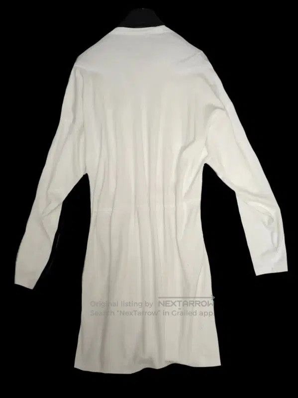 Louis Vuitton White Cotton Dress with Logo .