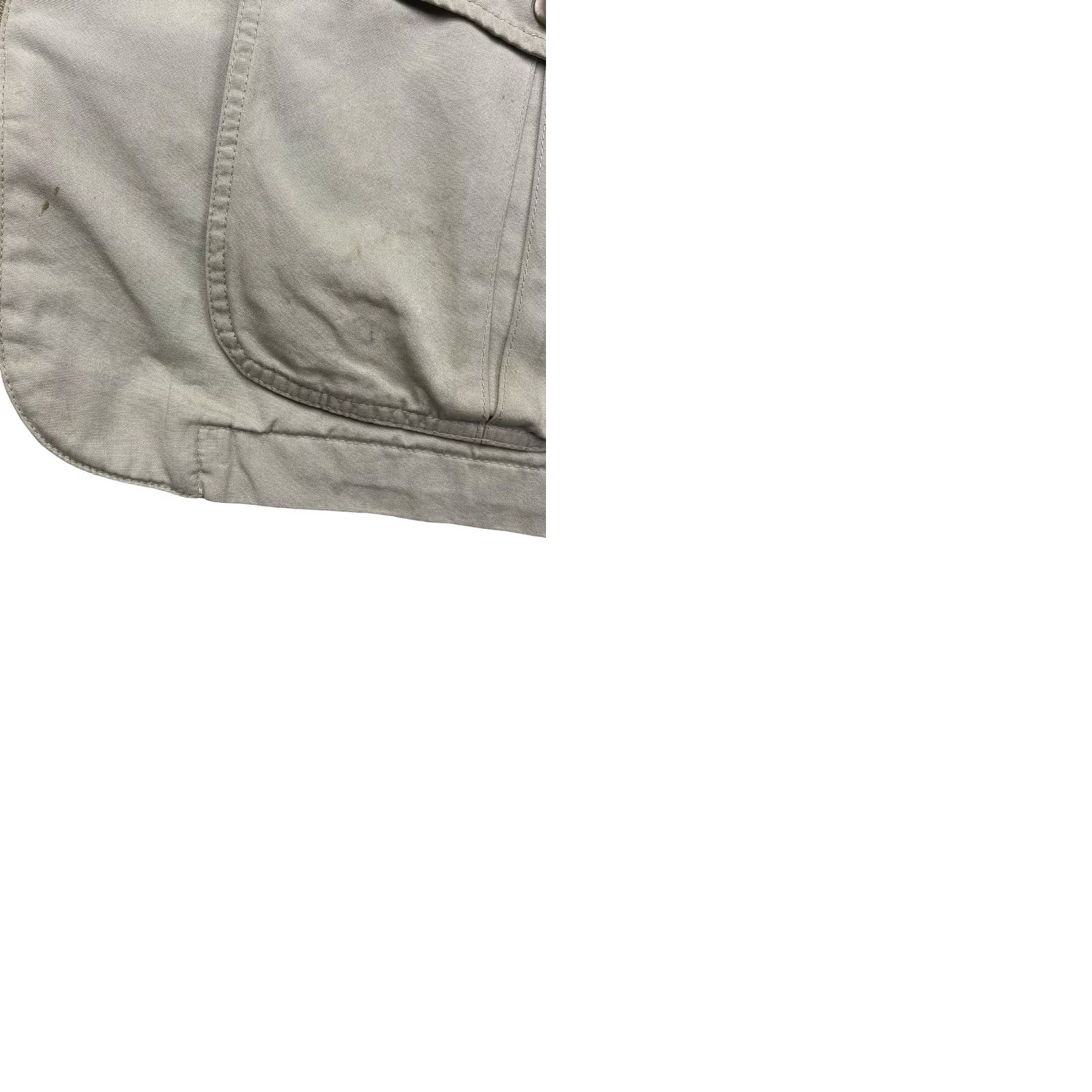 Vintage VINTAGE Willis & Geiger Men’s Safari Field Jacket XL Khaki/Tan 100% Cotton Full Zip Pockets Beige Regular Mens Size US XL / EU 56 / 4 - 9 Thumbnail