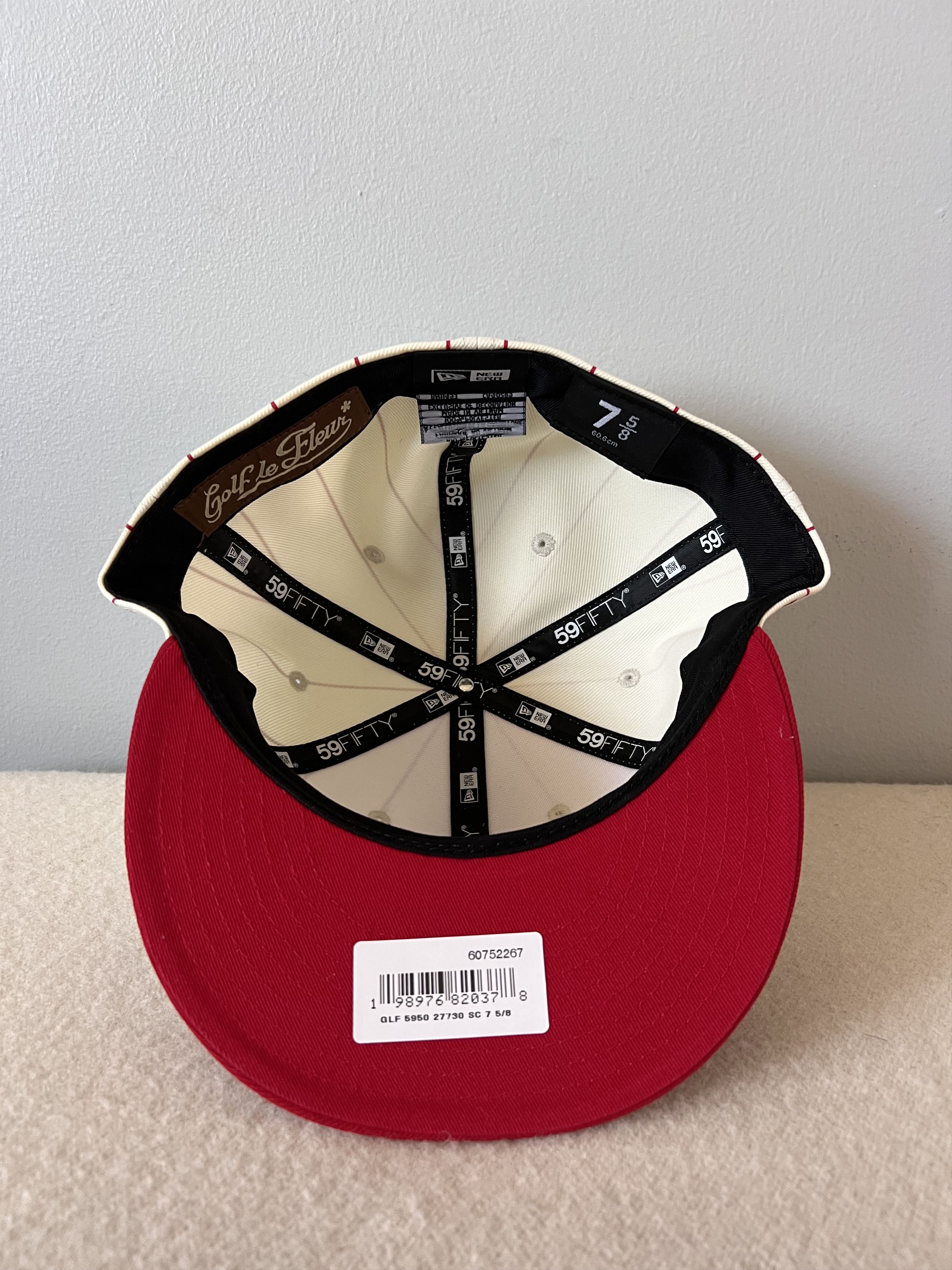 Golf le Fleur* x New Era F* Fitted Hat Red Tyler The Creator