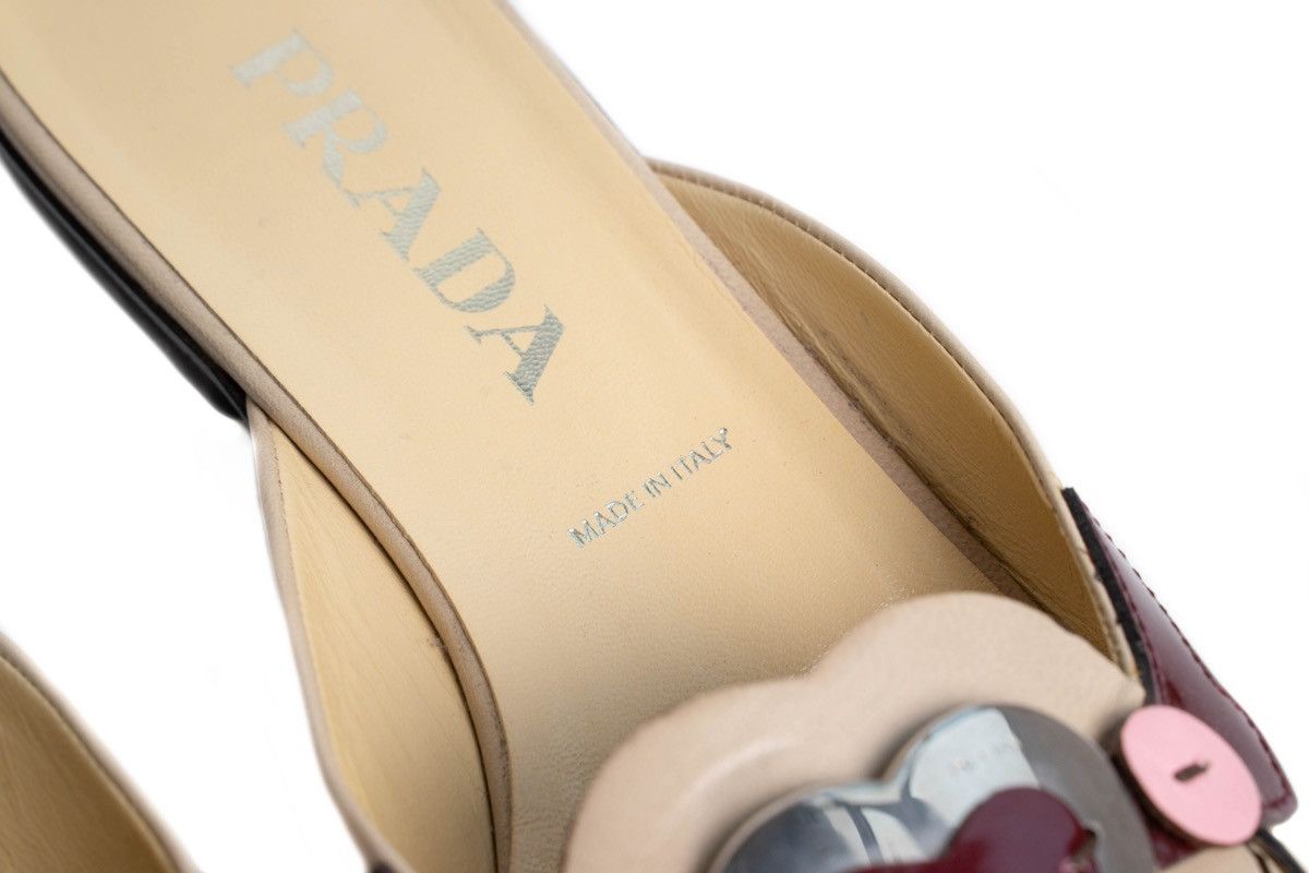 Prada Prada S/S2000 Heart Slipper Size US 8.5 / IT 38.5 - 8 Thumbnail