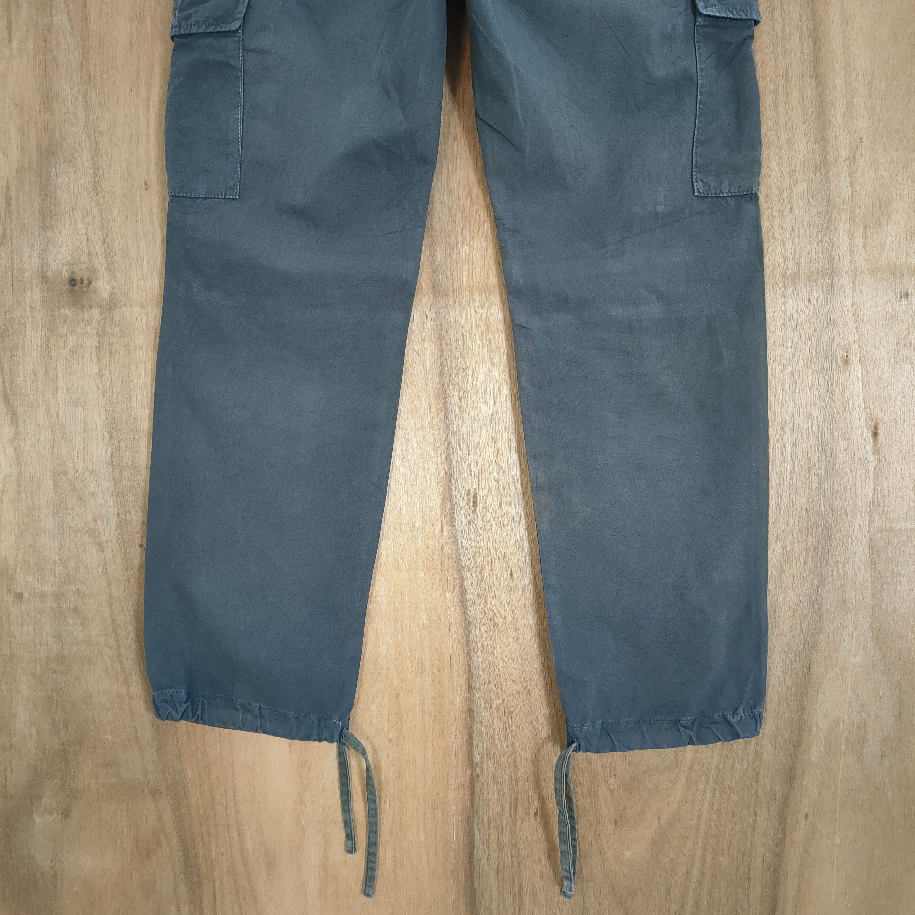 Takeo Kikuchi VINTAGE TAKEO KIKUCHI GREEN BONDAGE CARGO PANTS Size US 32 / EU 48 - 9 Thumbnail