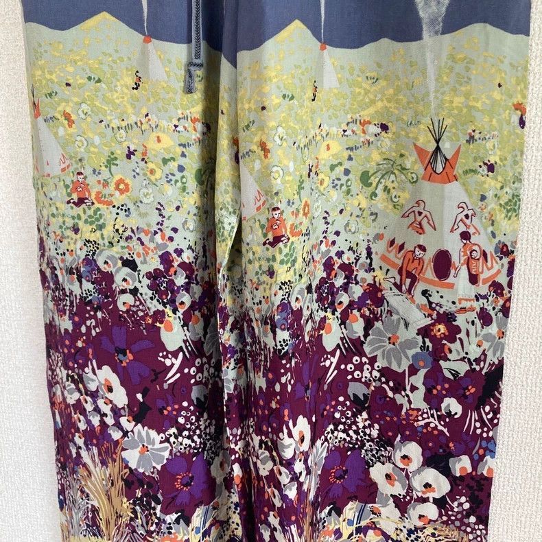 Kapital KAPITAL Floral Print Pants for Women-2506 Size US 26 / EU 42 - 3 Thumbnail