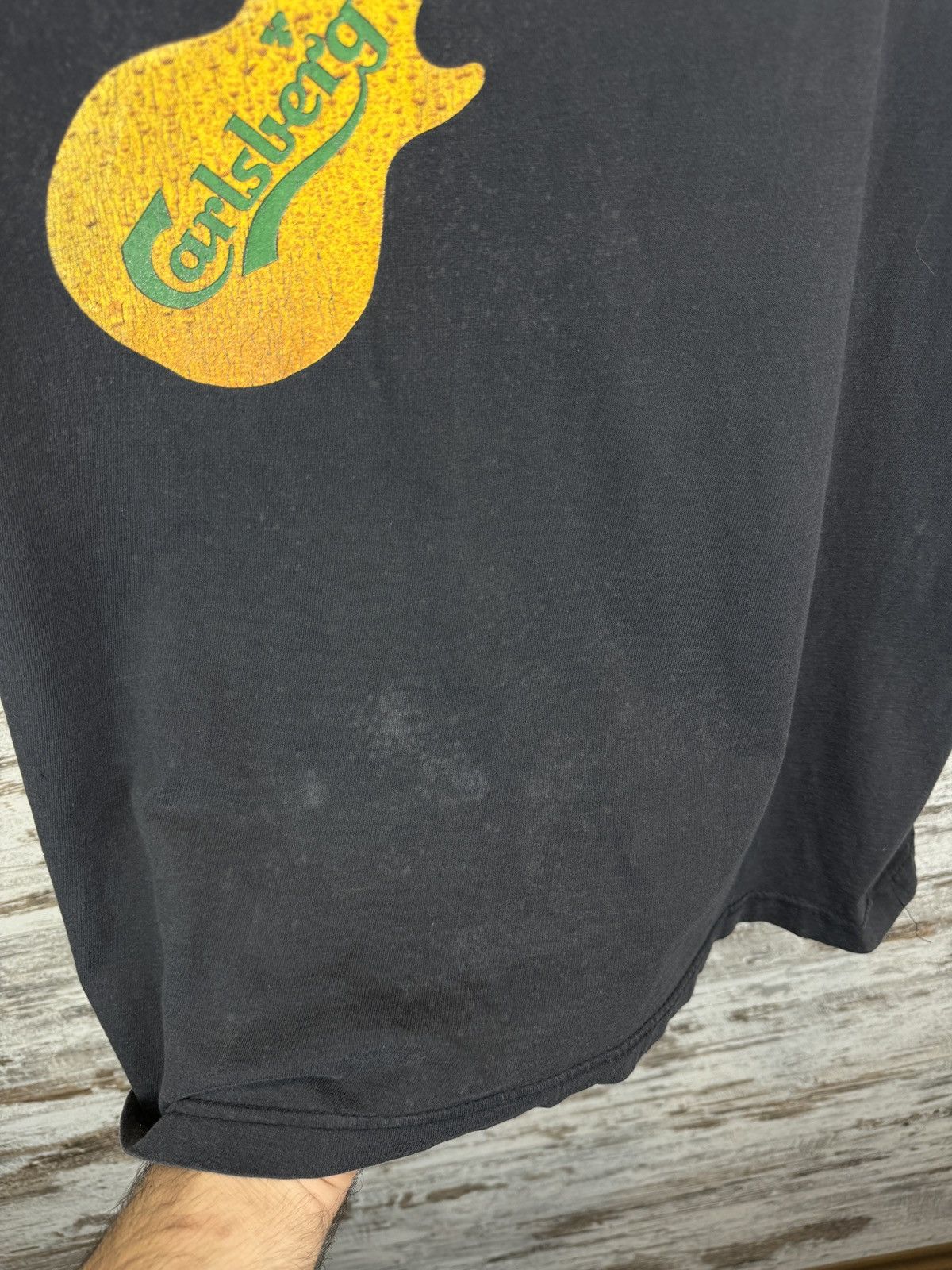 Vintage Mens Vintage Garlsberg T-shirt very rare tee Size US XL / EU 56 / 4 - 11 Thumbnail