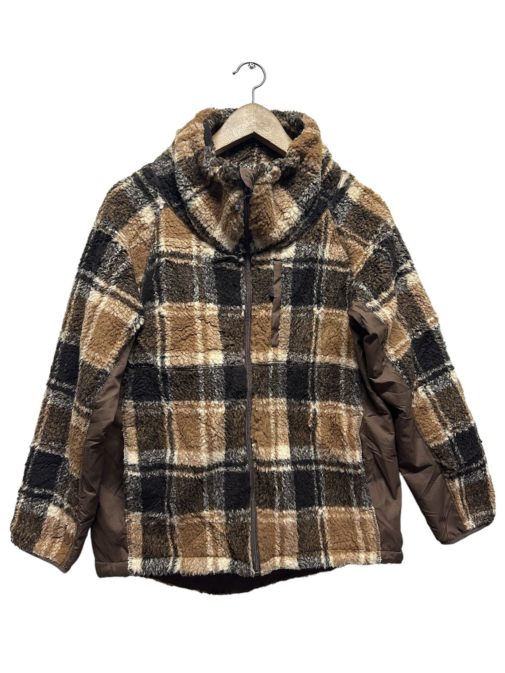 Japanese Brand Japanese Brand Fieldcore Tartan Plaid Fleece Jacket Size US M / EU 48-50 / 2 - 2 Thumbnail