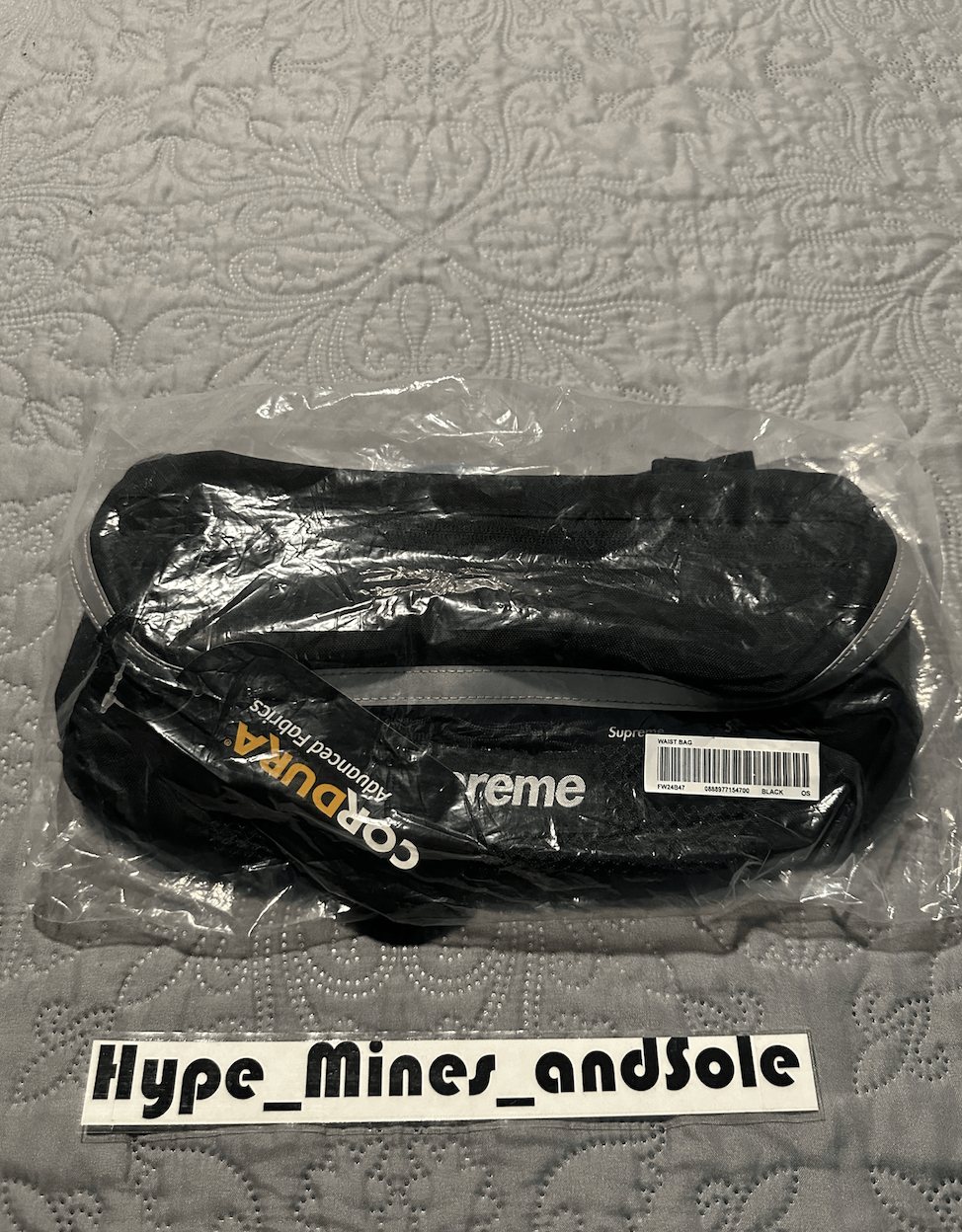 Supreme NWT Supreme Waist Bag (FW24) - Black Size ONE SIZE - 4 Thumbnail
