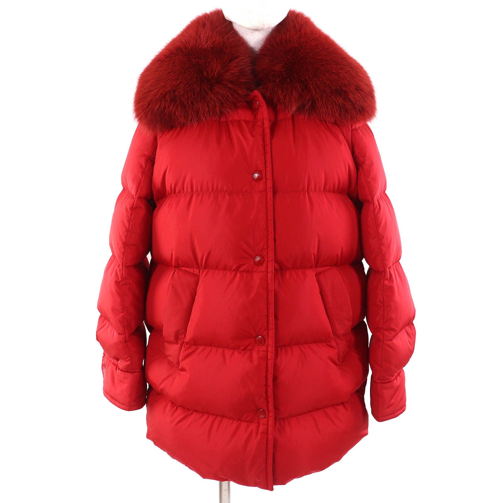 Moncler Moncler Moncler MESANGE Down Coat Natural Material Outerwear Size ONE SIZE - 1 Thumbnail