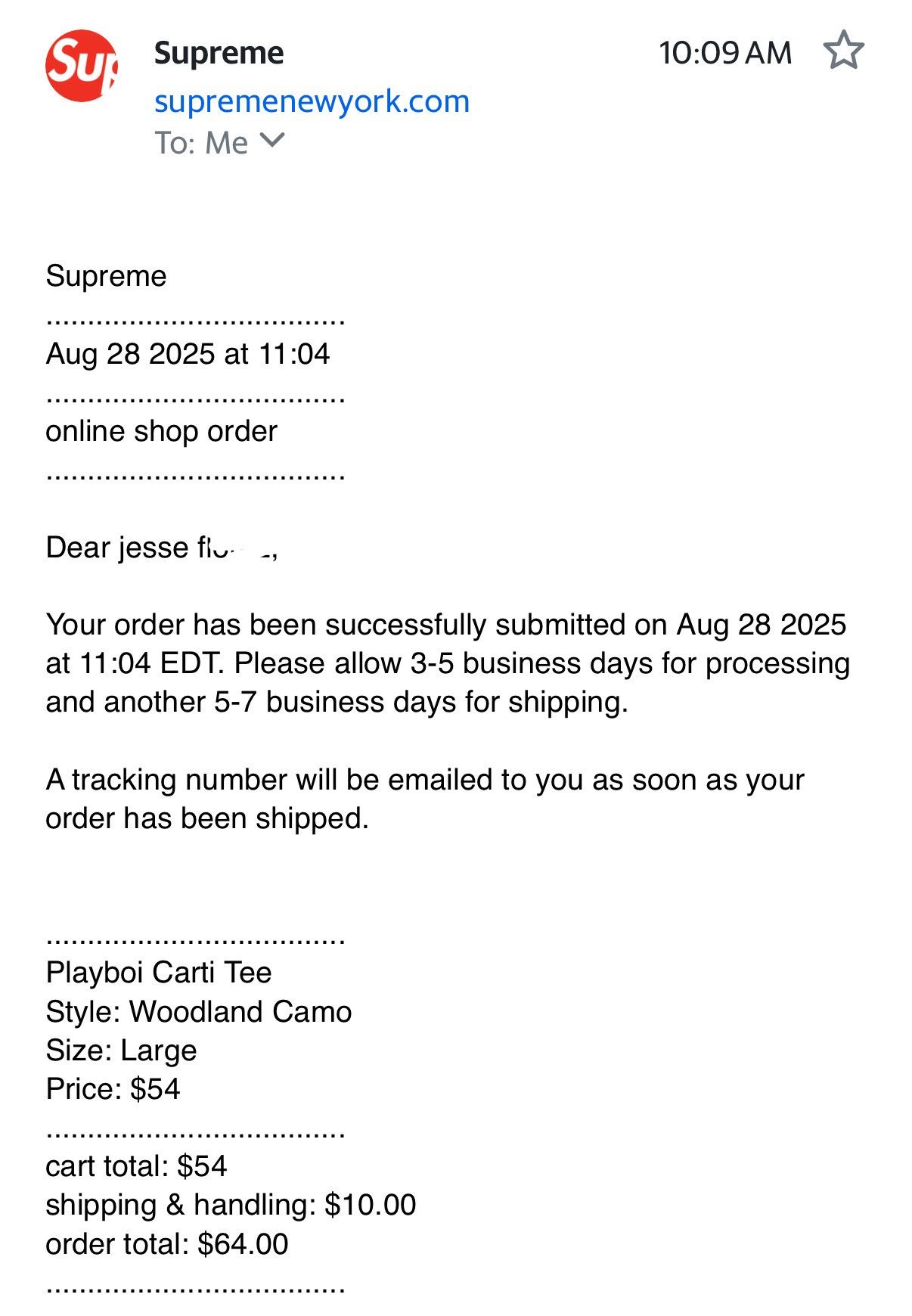 Supreme Supreme Playboi Carti Size US L / EU 52-54 / 3 - 2 Thumbnail
