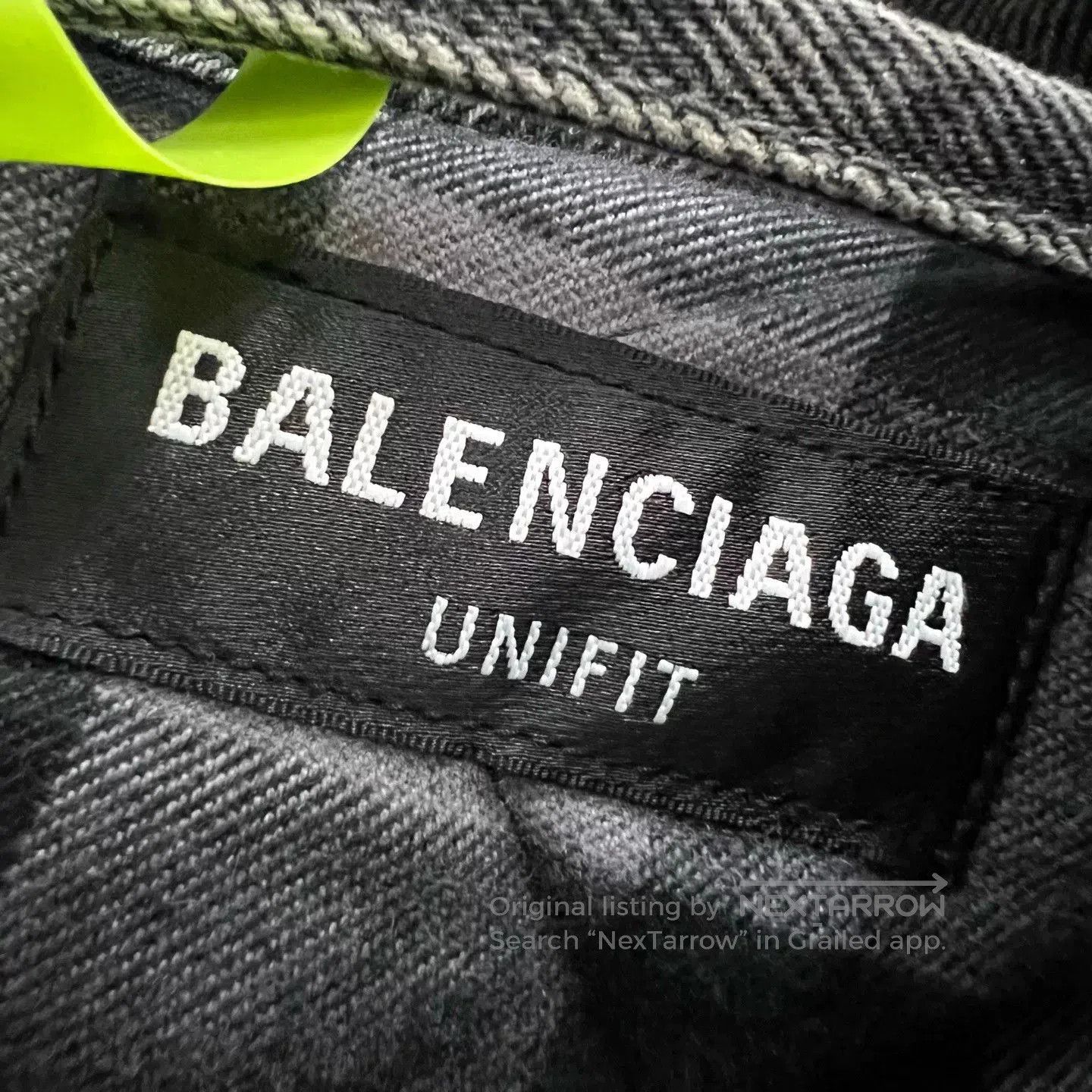 Balenciaga balenciaga irregular washed denim jacket xs. Size US XS / EU 42 / 0 - 5 Thumbnail