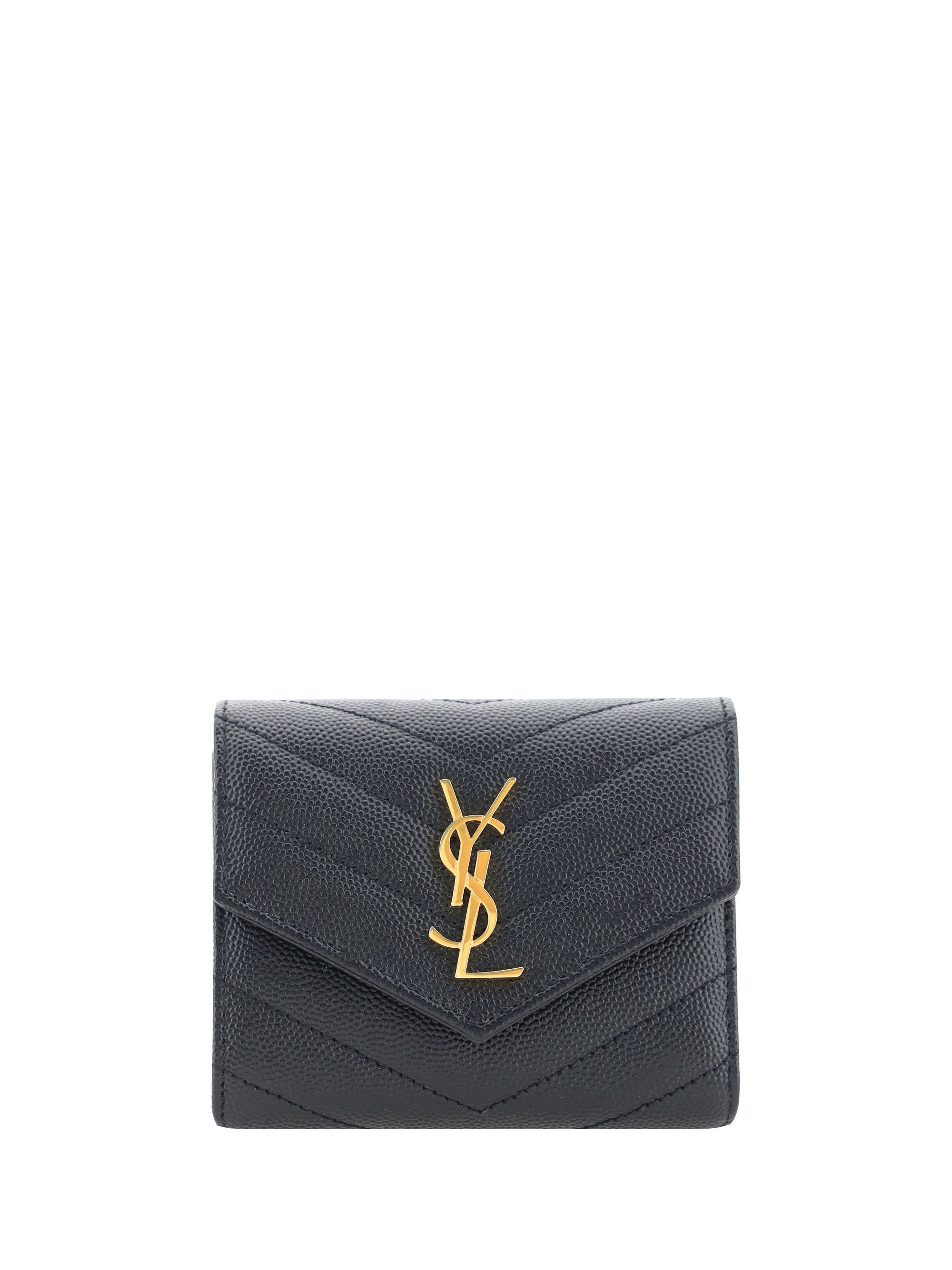 Saint Laurent Paris YSL Cassandre Wallet Size ONE SIZE - 1 Thumbnail