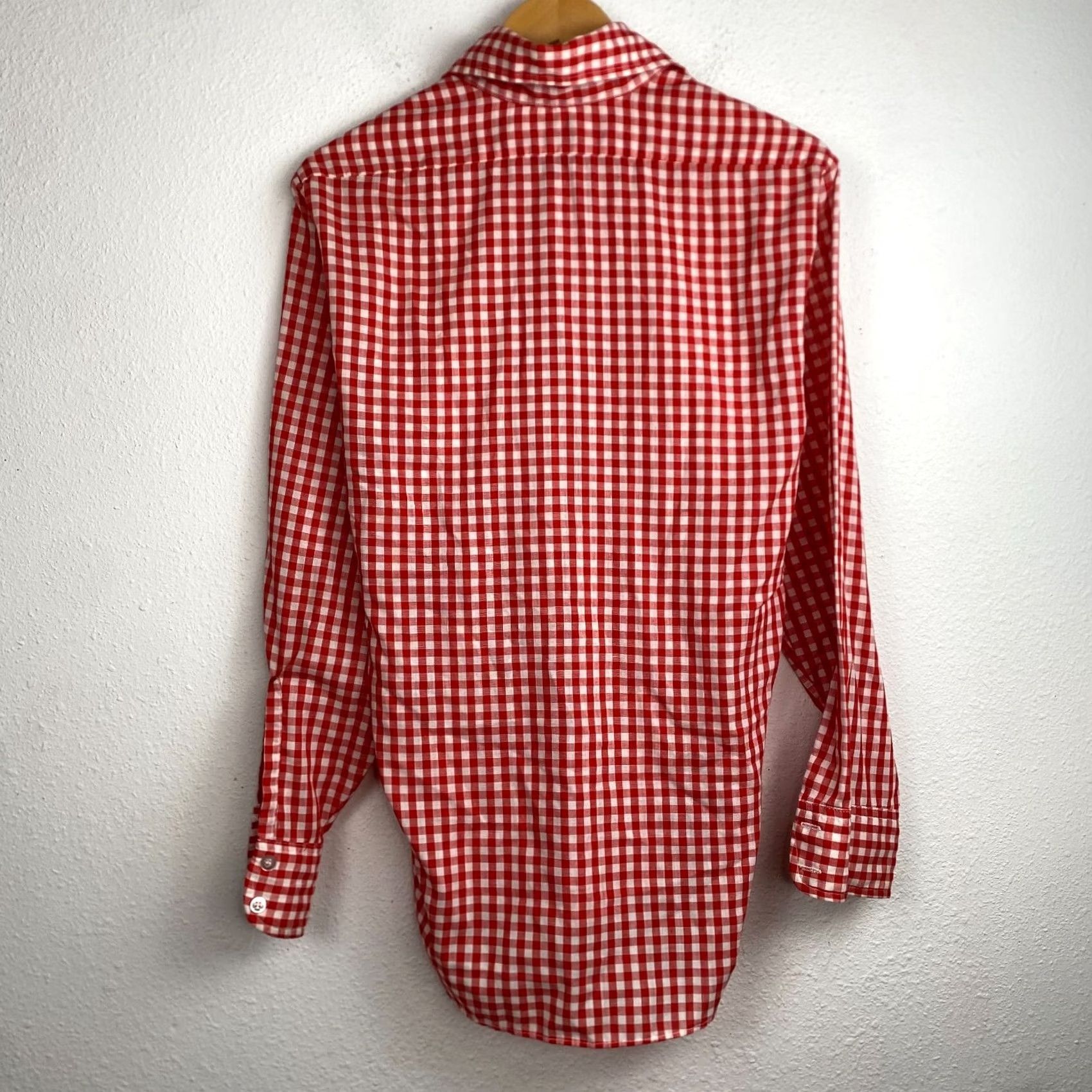 Levi's VTG Levi's Button-Up Shirt Plaid Red Cotton Polyester M/L Size US M / EU 48-50 / 2 - 5 Thumbnail