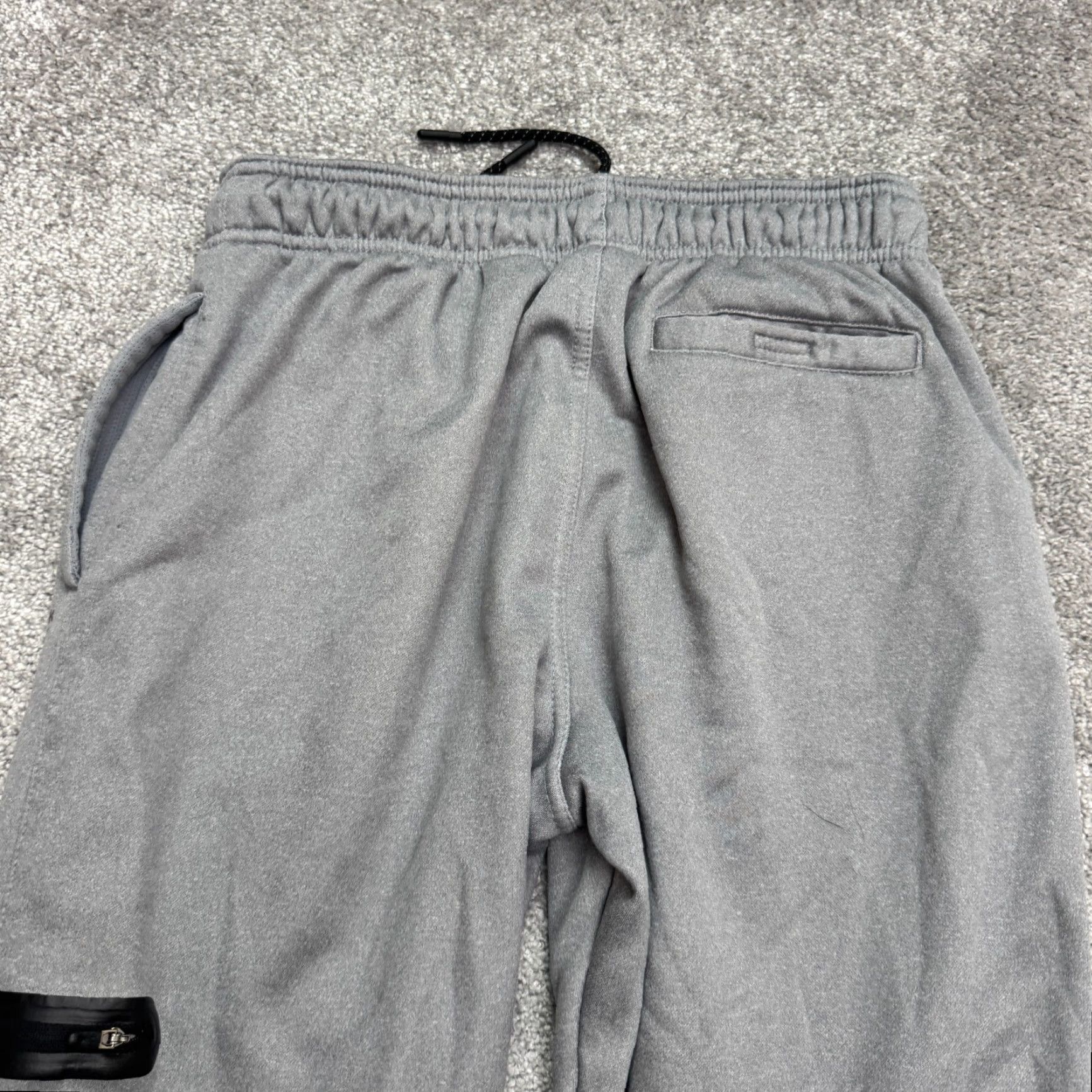 Reebok Reebok Jogger Pant Sweatpants Mens Medium Gray Regular Fit Elastic Waist Pockets Fleece Tech Athletic Sports Athleisure Training Size US 31 - 3 Thumbnail