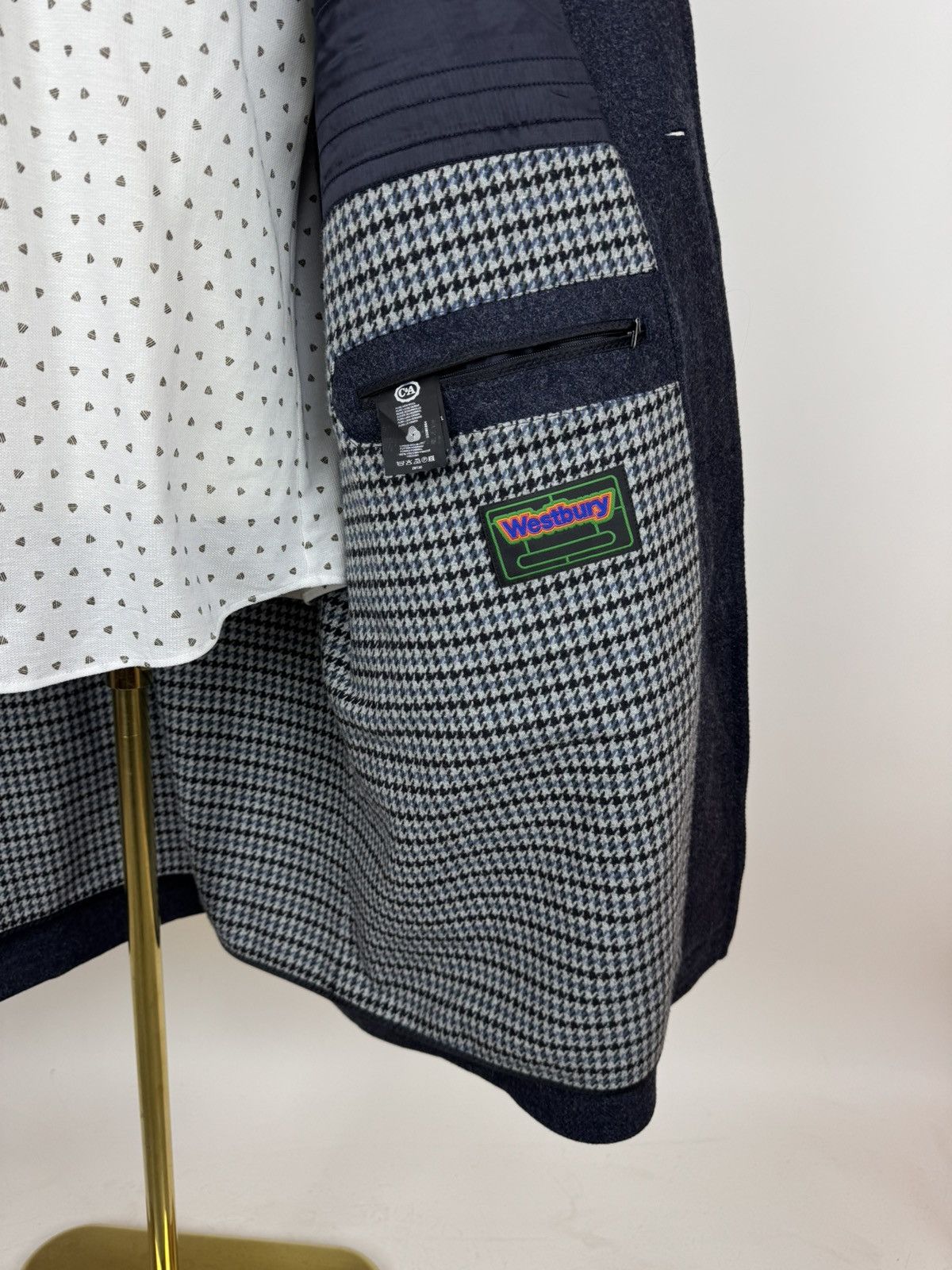 C&A Westbury Vintage Tweed coat Mens size 56 old money style Size US XL / EU 56 / 4 - 11 Thumbnail