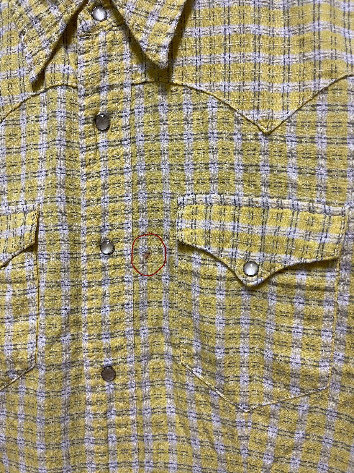 Levi's × Levi's Vintage Clothing Levis For Women Western Shirt Snap Button Size M / US 6-8 / IT 42-44 - 4 Thumbnail