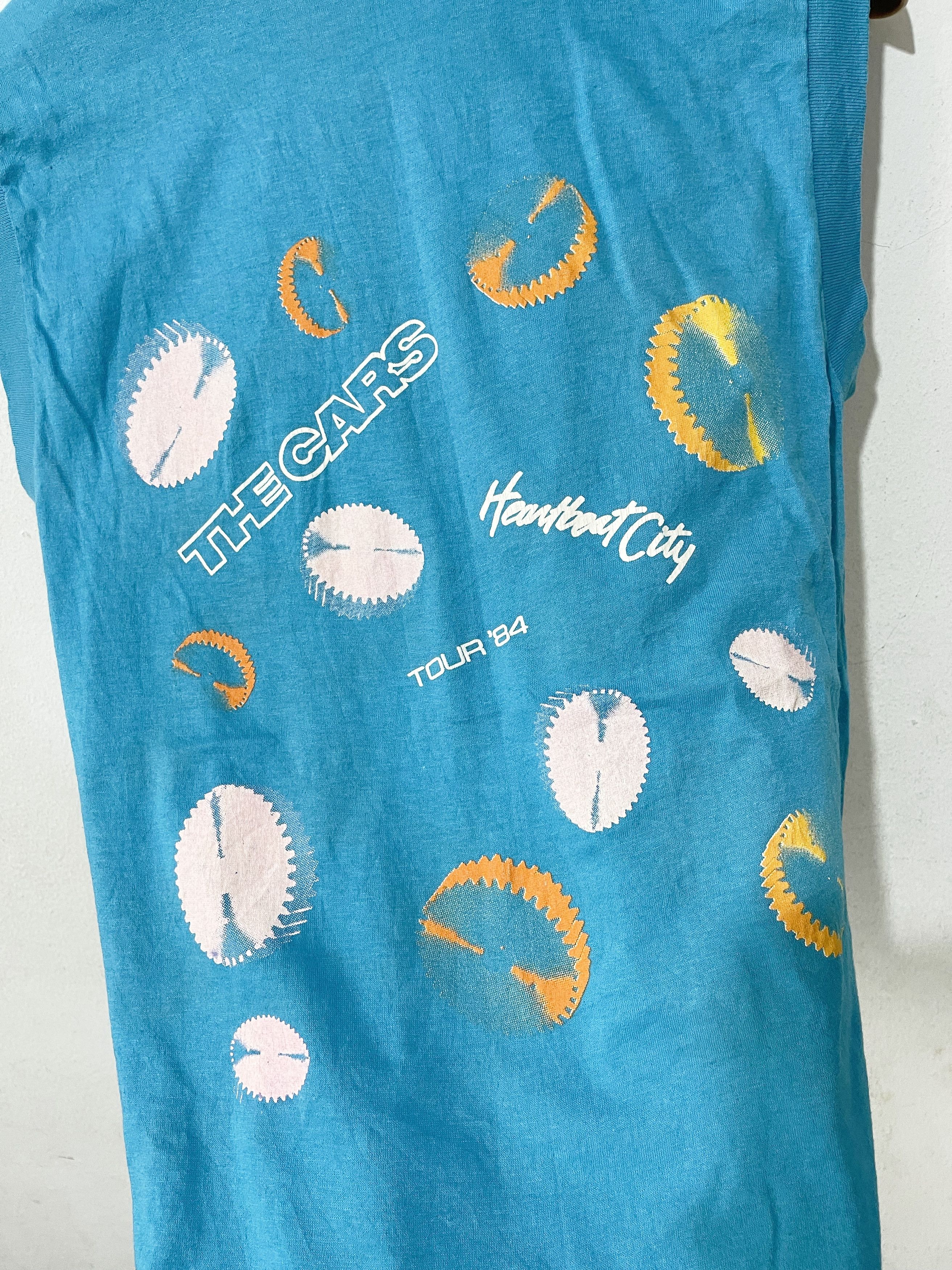 Band Tees × Vintage Vintage 80s The Cars Shirt Size US XS / EU 42 / 0 - 4 Thumbnail