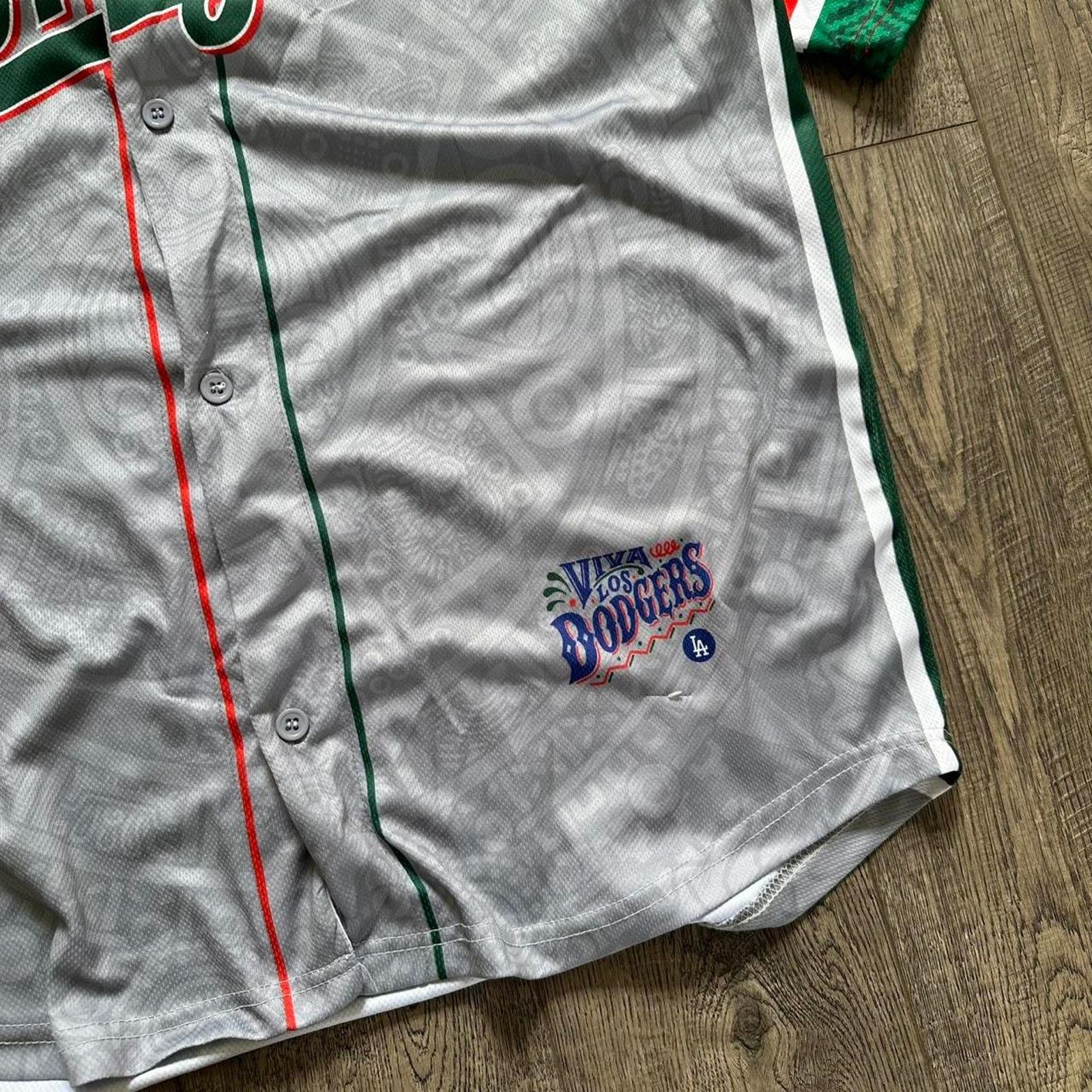 MLB Los Angeles Dodgers 2022 Heritage Baseball SGA Mexico Jersey Size US XL / EU 56 / 4 - 2 Thumbnail