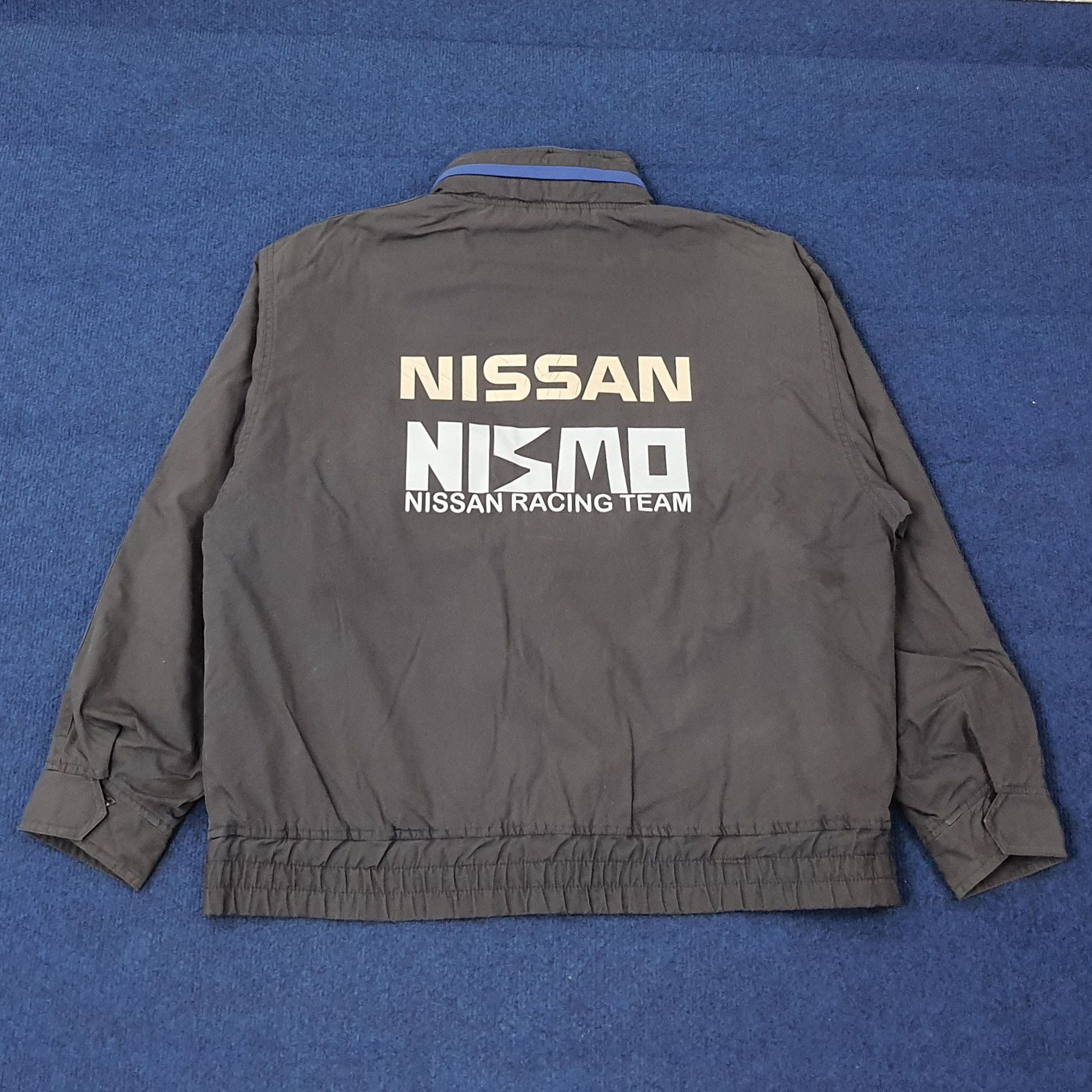 Japanese Brand Vintage NISSAN Racing Jacket Custom Logo Jacket C254N23 Size US L / EU 52-54 / 3 - 1 Thumbnail