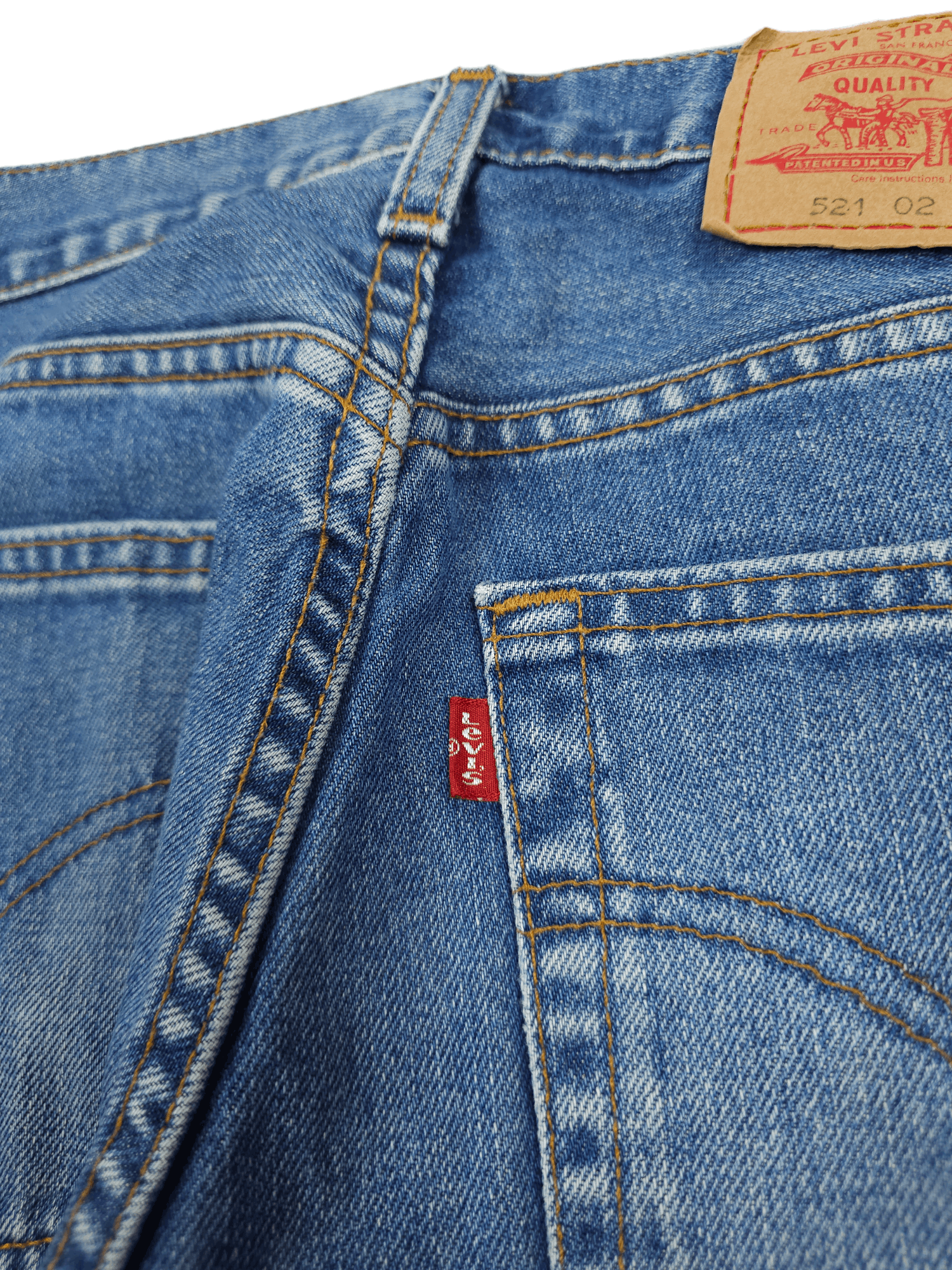 Levi's × Levi's Vintage Clothing 💎 Size 31/34 Vintage 90's Levi's 521 Jeans Y2K 501 550 Size US 31 - 7 Thumbnail