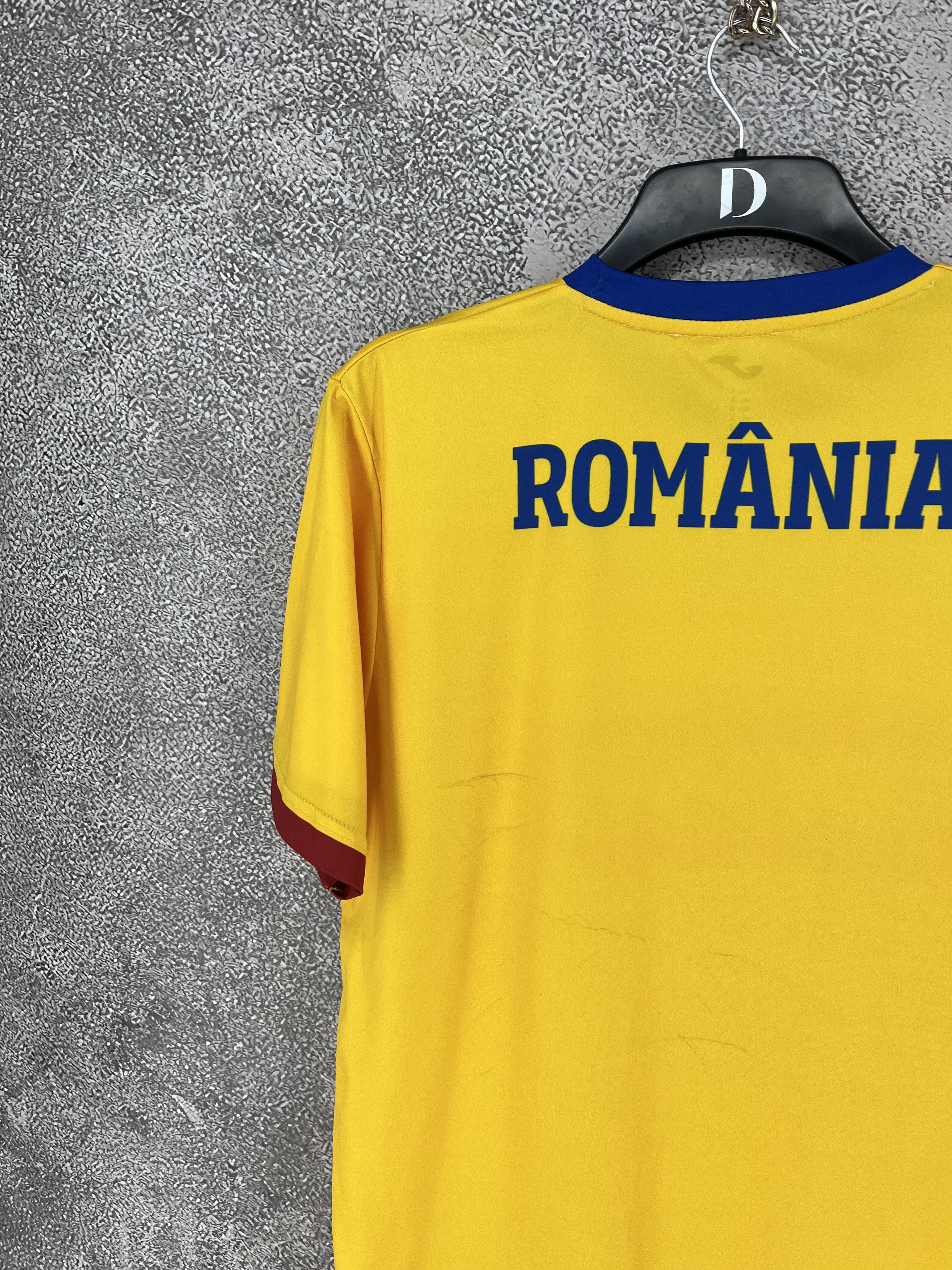 Joma Romania 2024-25 Joma Home Fan Football Shirt L Size US L / EU 52-54 / 3 - 13 Thumbnail