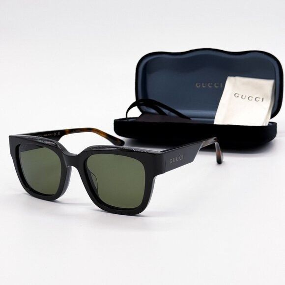 Gucci NEW GUCCI SUNGLASSES GG1670SK 003 BLACK UNISEX EYEWEAR Size ONE SIZE - 1 Thumbnail