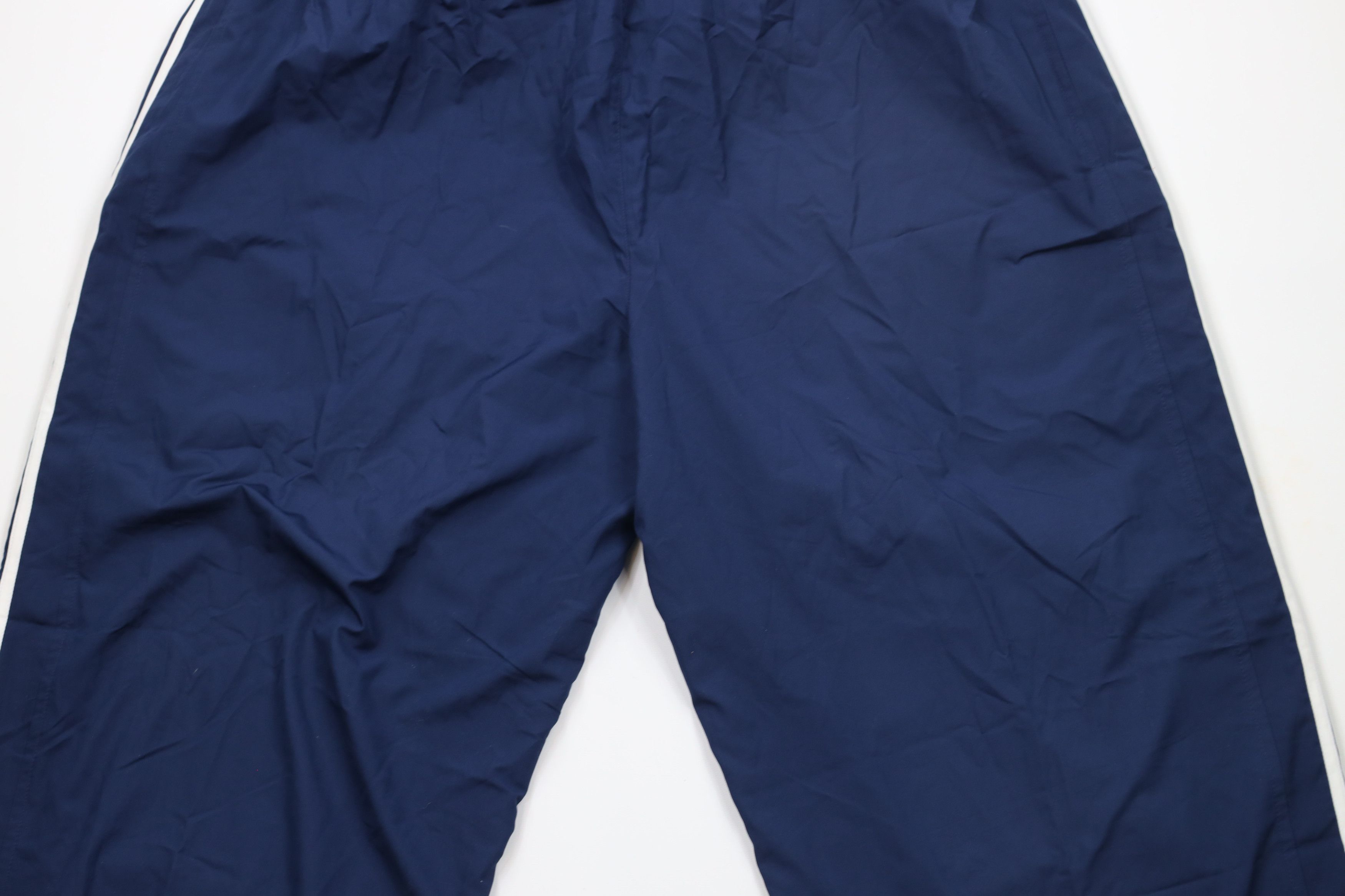 Adidas × Vintage Vintage Y2K 2004 Adidas Striped Lined Wide Leg Pants Blue Size US 40 / EU 56 - 11 Thumbnail