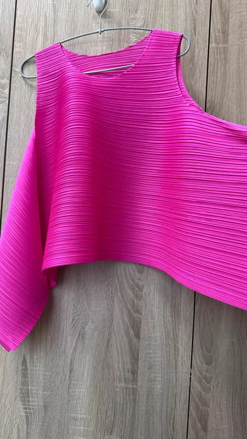 Issey Miyake Issey Miyake Gradient Stripe Top Size L / US 10 / IT 46 - 2 Thumbnail