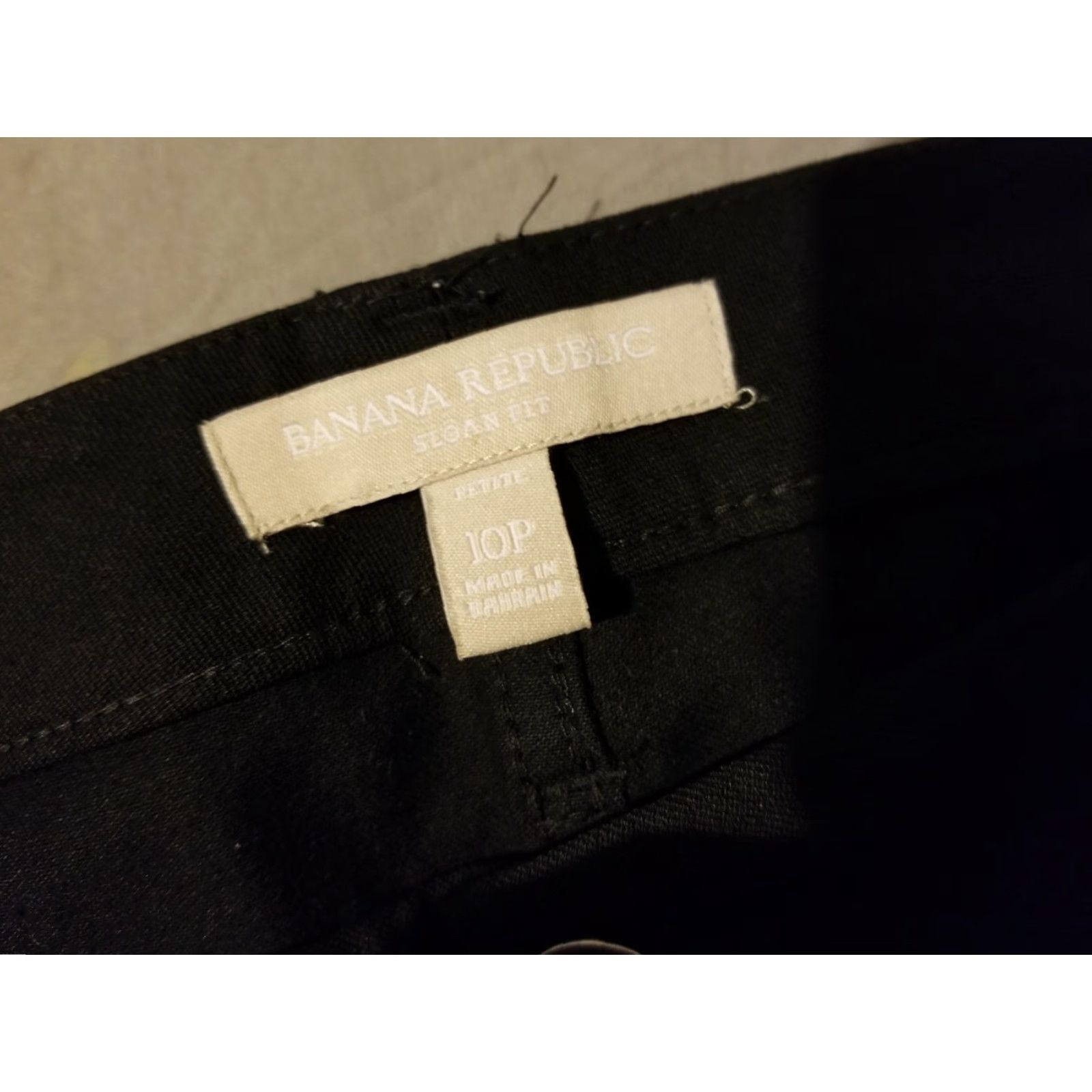 Banana Republic Banana Republic Jeans 10P Petite Black Cotton Stretch Womens Skinny Pants Size 32" / US 10 / IT 46 - 5 Thumbnail