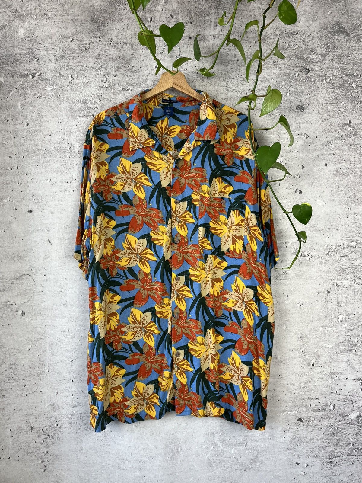 Tyler The Creator Falls Creek - Floral print Hawaii Shirt Size US XL / EU 56 / 4 - 1 Thumbnail