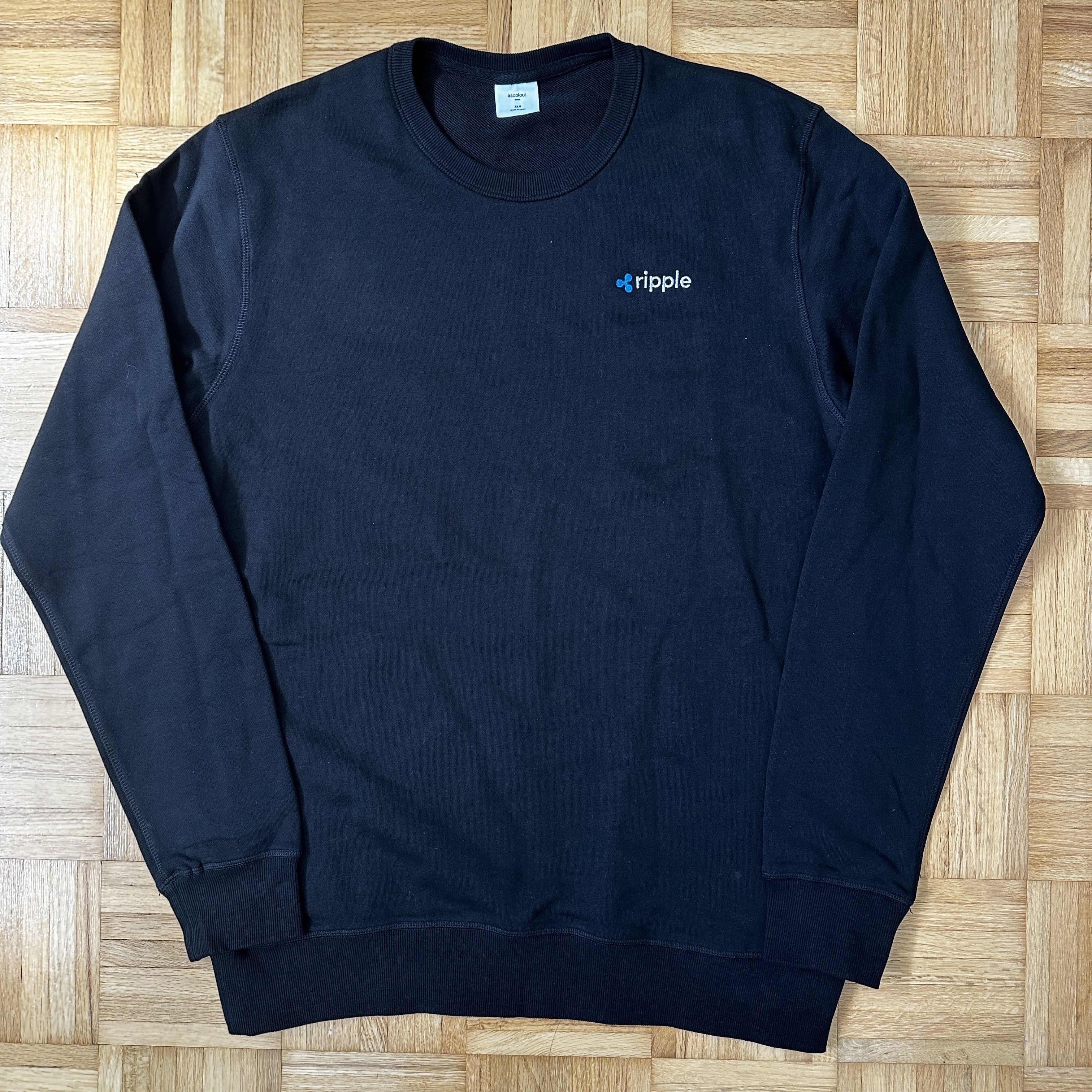 Other Ripple XRP Ledger Logo Crewneck Sweater Black XL Size US XL / EU 56 / 4 - 1 Thumbnail