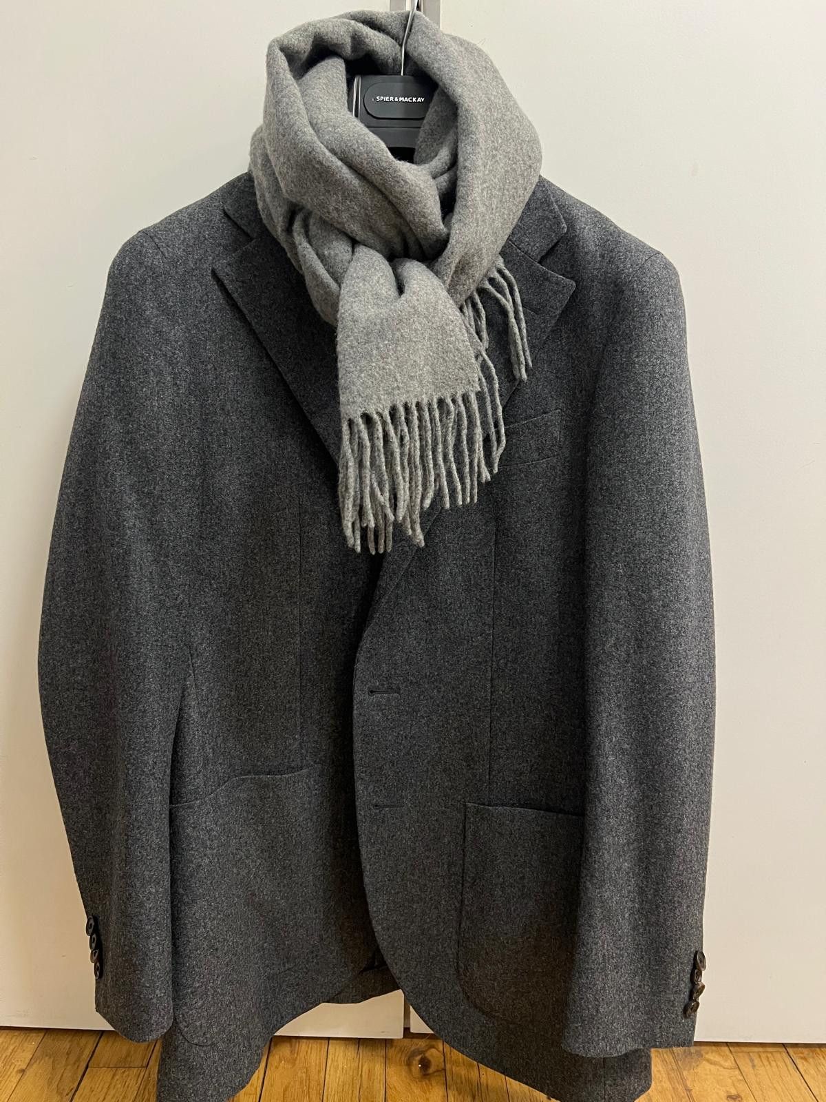 Spier & Mackay Spier & Mackay Grey Wool Sport Coat Size 36R - 1 Thumbnail