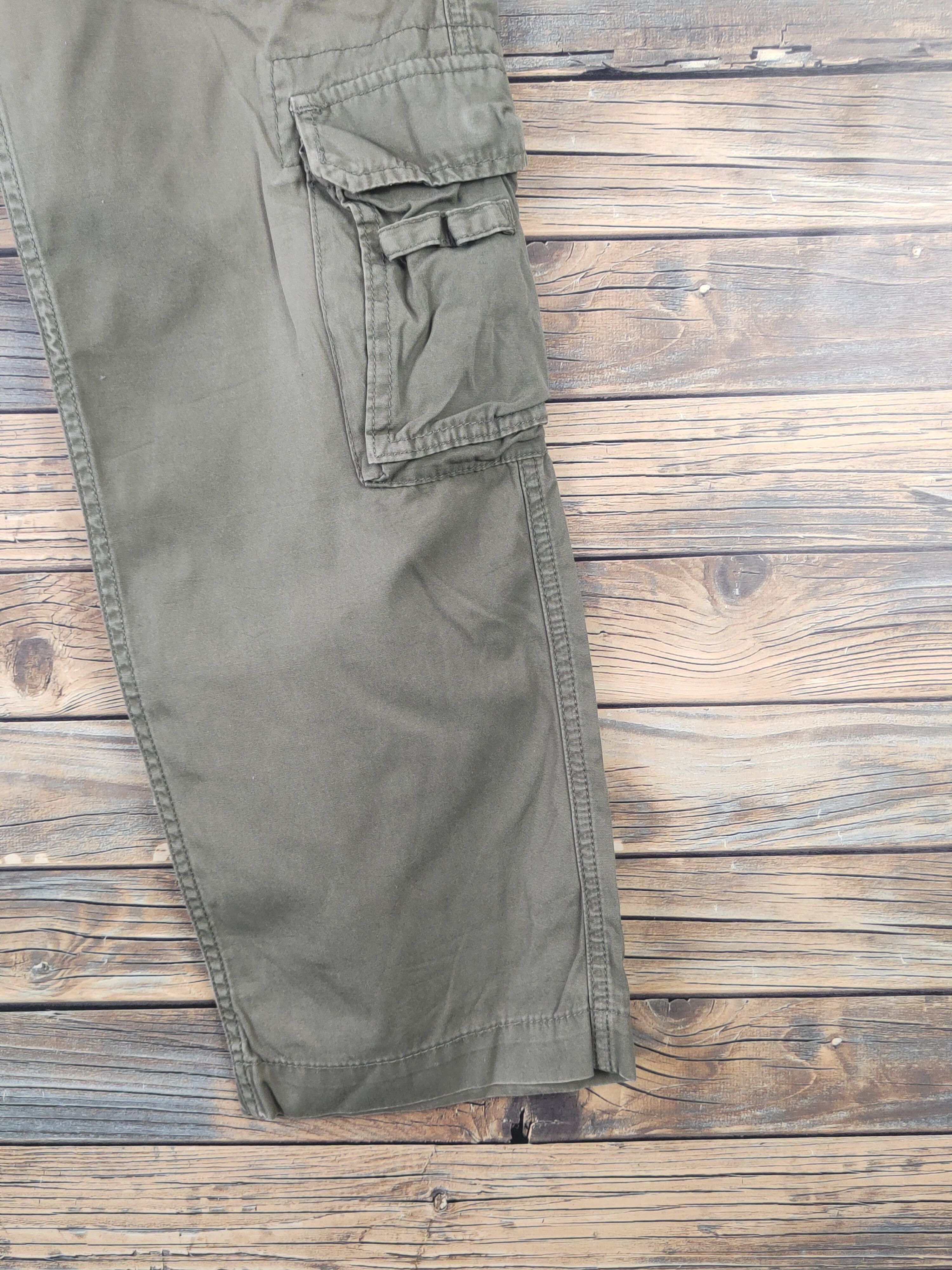 Alpha Industries DL Alpha Industries Olive Multipocket Cargo Pants #1865 Size US 28 / EU 44 - 7 Thumbnail
