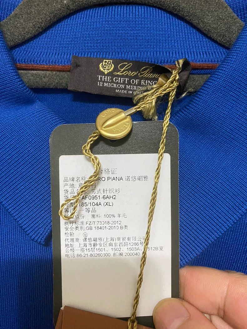 Loro Piana LORO PIANA King's Gift series of turtleneck knitwear Size US XL / EU 56 / 4 - 2 Thumbnail