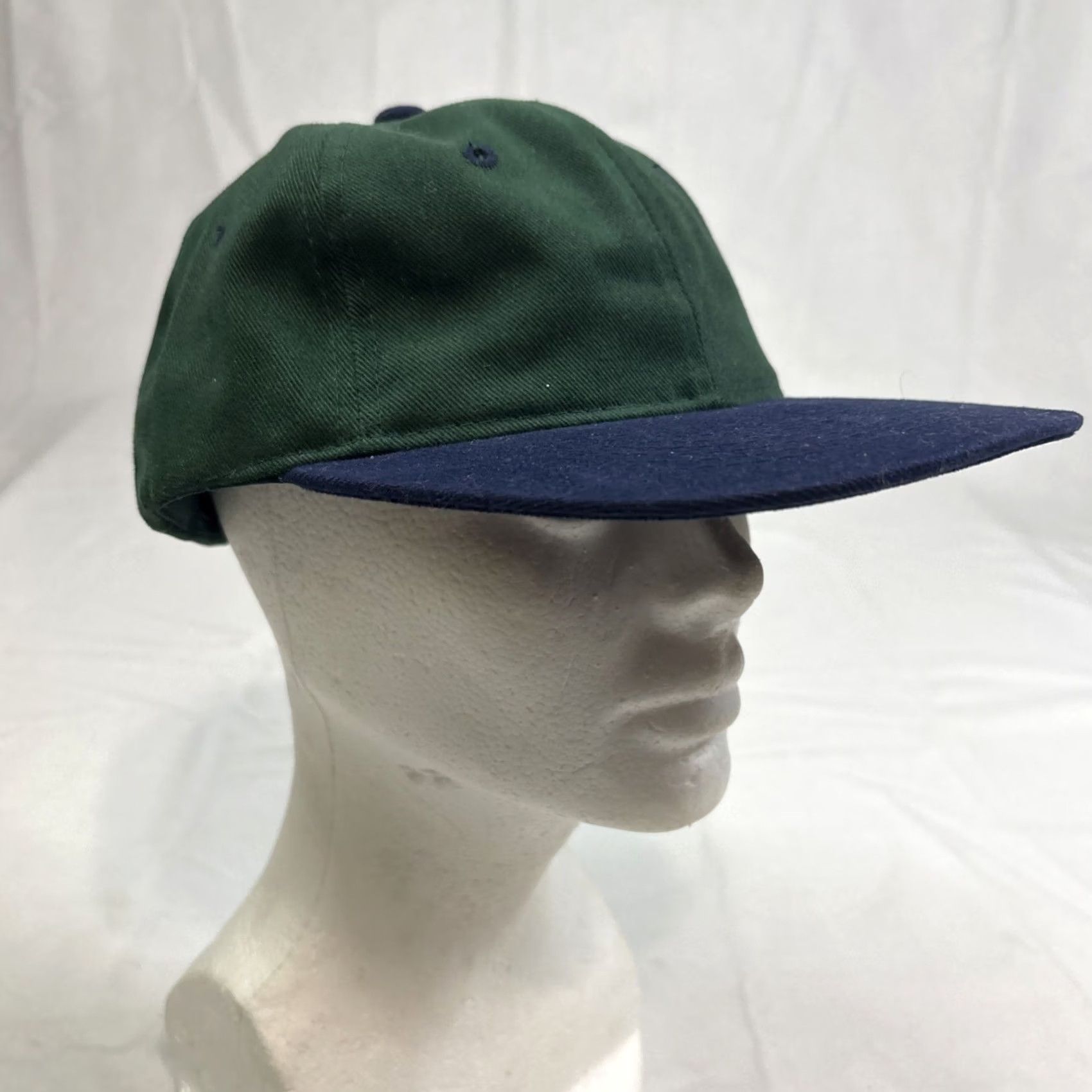 Vintage Sportsman Baseball Cap One Size Adjustable Cotton Blue Green 100% Cotton Men Hats Mens Size ONE SIZE - 2 Thumbnail