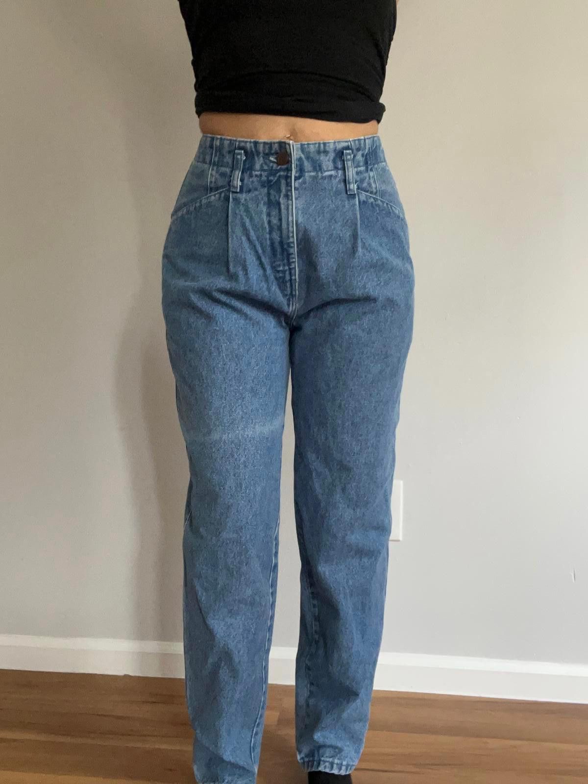 Northern Reflections Women’s 80’s style mom jeans high waisted Size 28" / US 6 / IT 42 - 2 Thumbnail