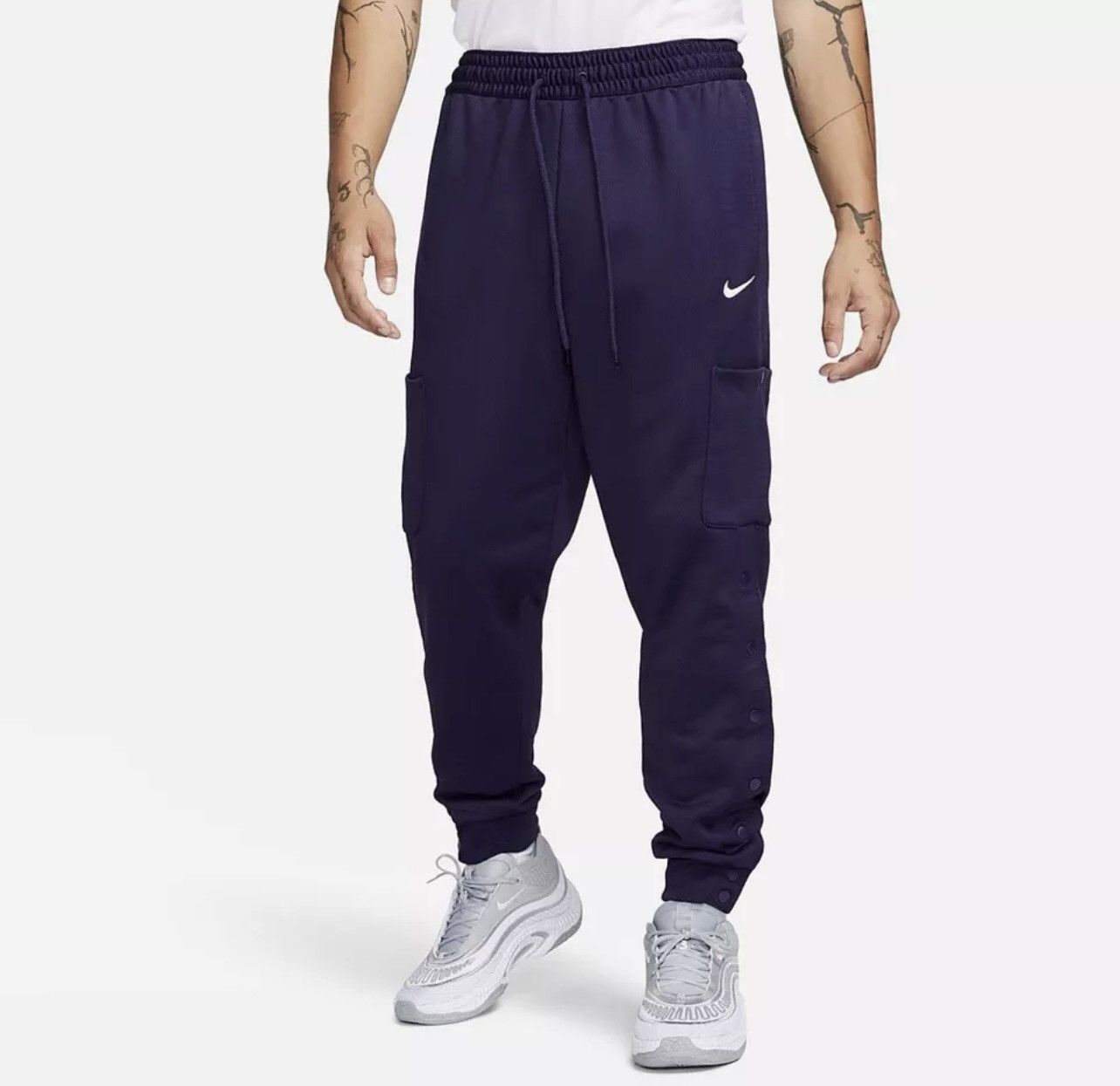 Nike Nike Therma-Fit Basketball Cargo Pants Navy Blue Size US 30 / EU 46 - 1 Thumbnail