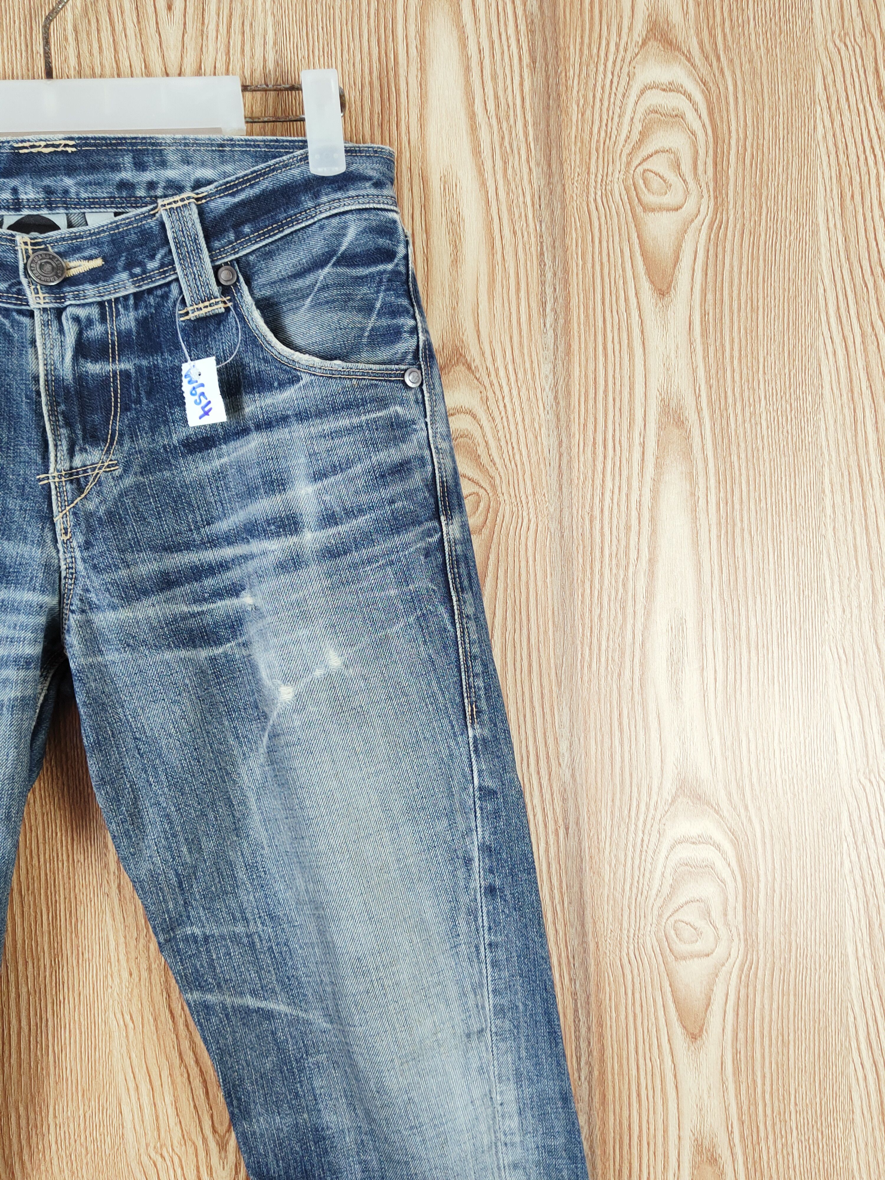 Levi's Levi's Dark Blue Distressed Ripped Jeans #W654 Size US 29 - 5 Thumbnail