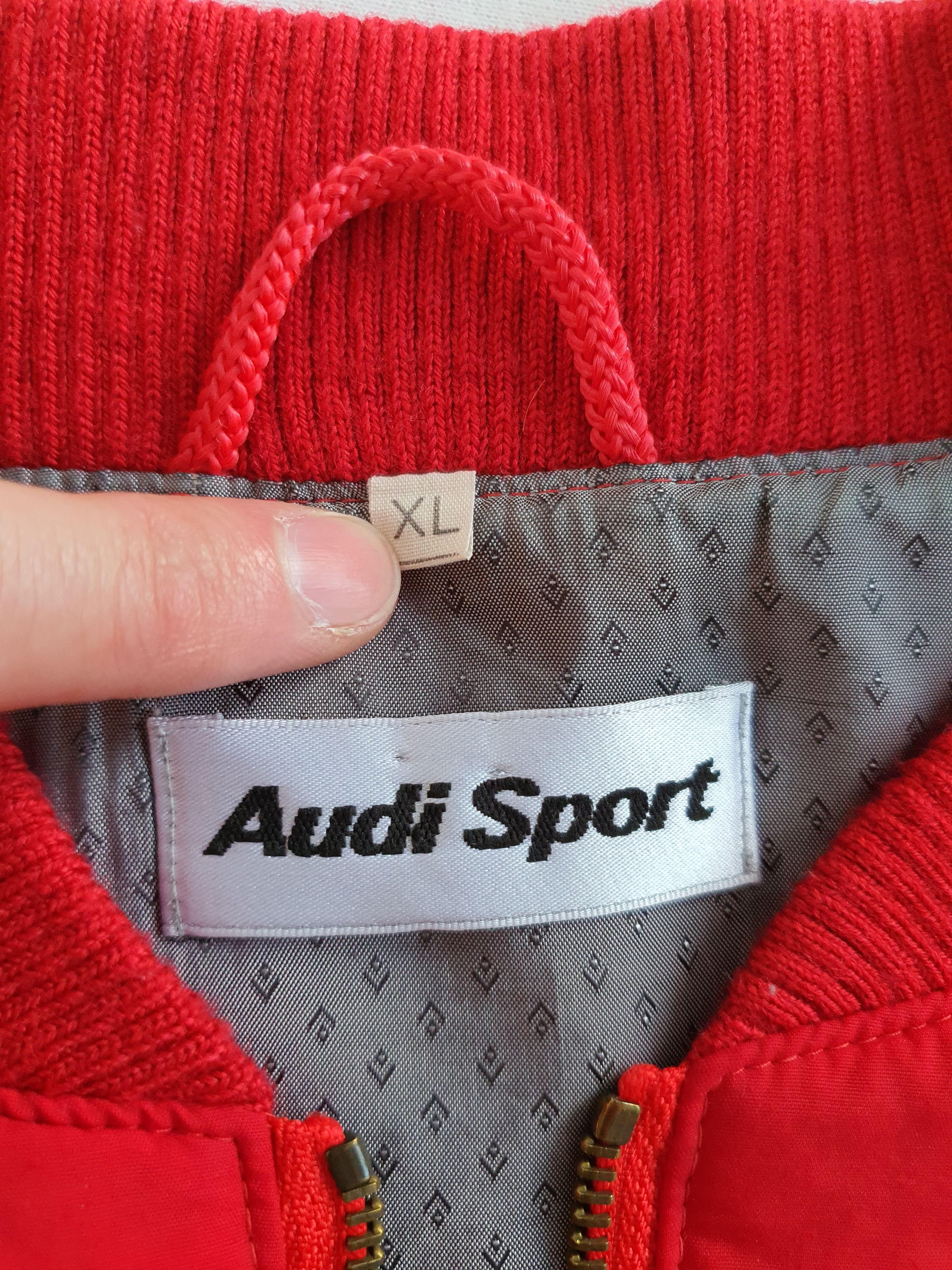 Audi Vintage (1980s) AUDI SPORT Motorsport Team Bomber Size US XL / EU 56 / 4 - 5 Thumbnail