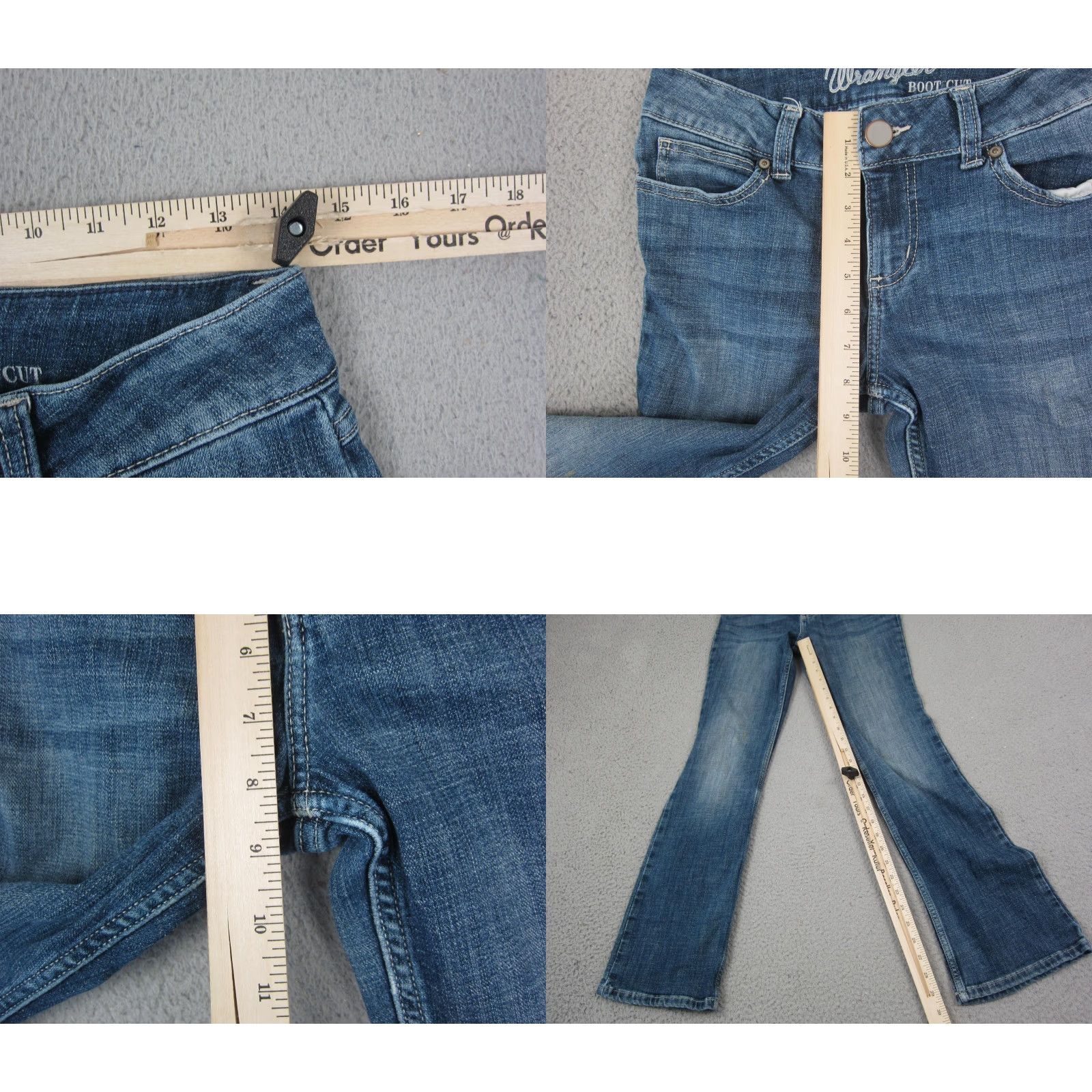 Wrangler Wrangler Jeans Womens 5x32 Blue Bootcut Retro Denim Medium Wash Western 5-Pocket Design Flare Jeans Mens? Womens Size 27" / US 4 / IT 40 - 8 Thumbnail