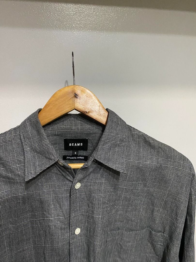 Beams Plus Beams Japan Cotton And Linen-blend Oversized Shirt Size US L / EU 52-54 / 3 - 5 Thumbnail