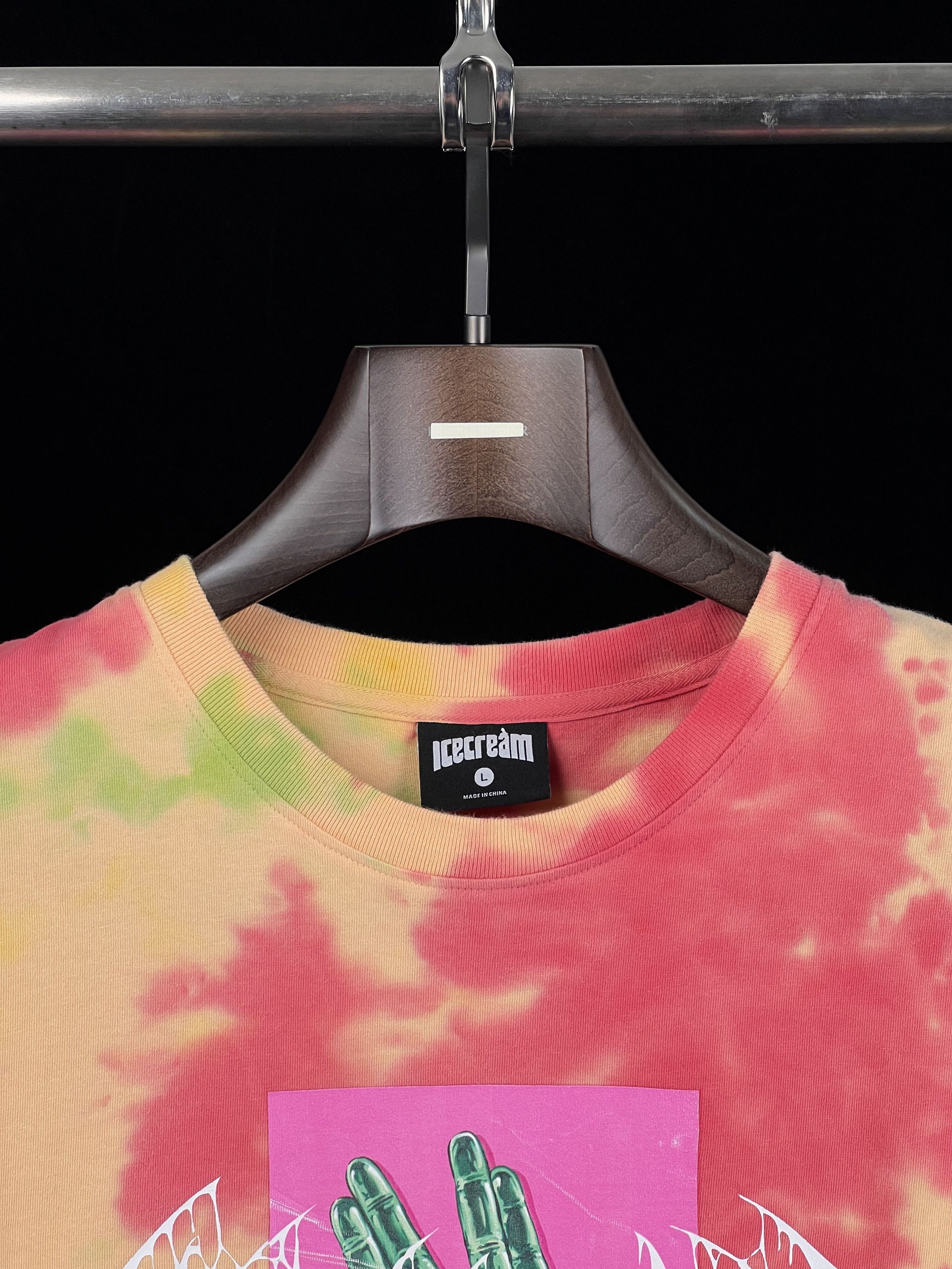 Icecream UNWORN* ICECREAM Tie Dye SS Tee Knit Size US L / EU 52-54 / 3 - 3 Thumbnail