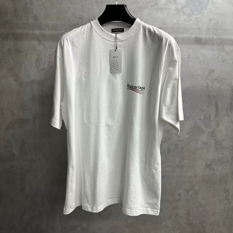 Balenciaga Balenciaga White Coke Print Oversized T-Shirt-yf Size US S / EU 44-46 / 1 - 1 Thumbnail